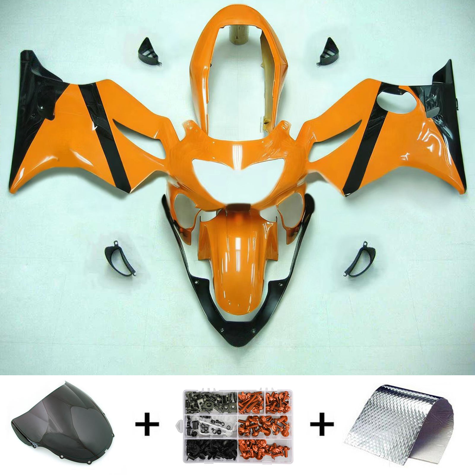 혼다 CBR600F4 1999-2000 페어링 키트 차체 플라스틱 ABS