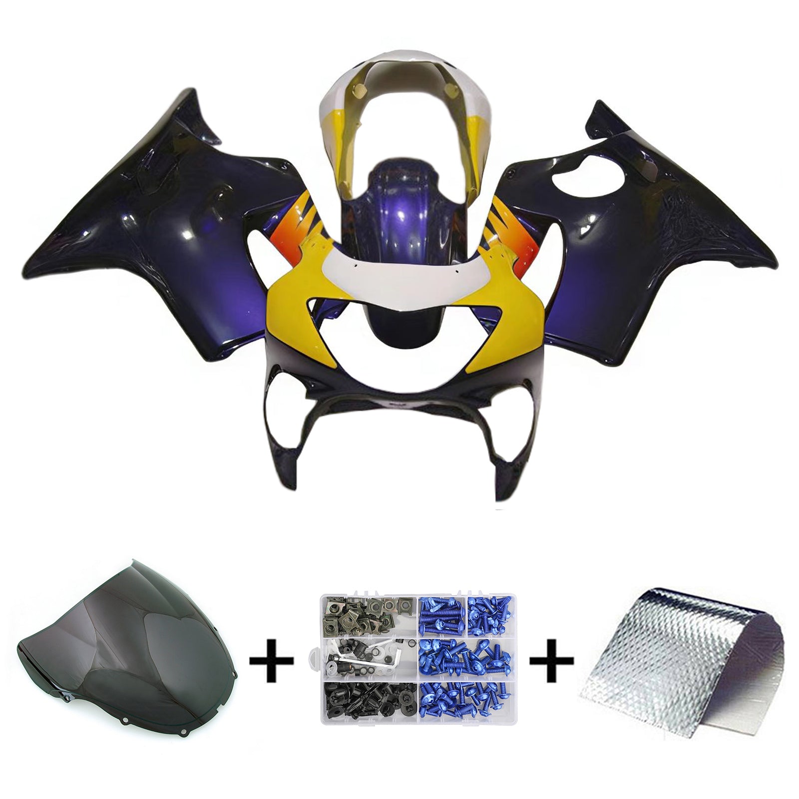 Honda CBR600 F4 1999-2000 Fairing Kit Bodywork Plastic ABS
