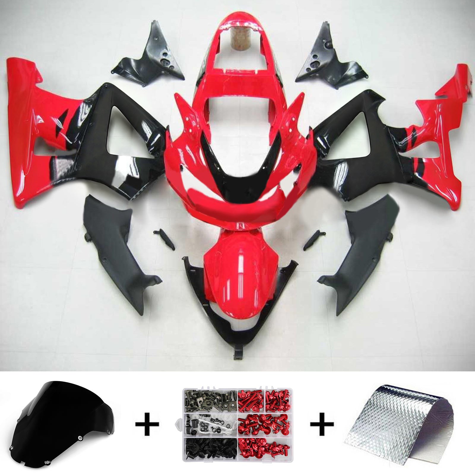Honda CBR929RR 2000-2001 Fairing Kit Bodywork Plastic ABS
