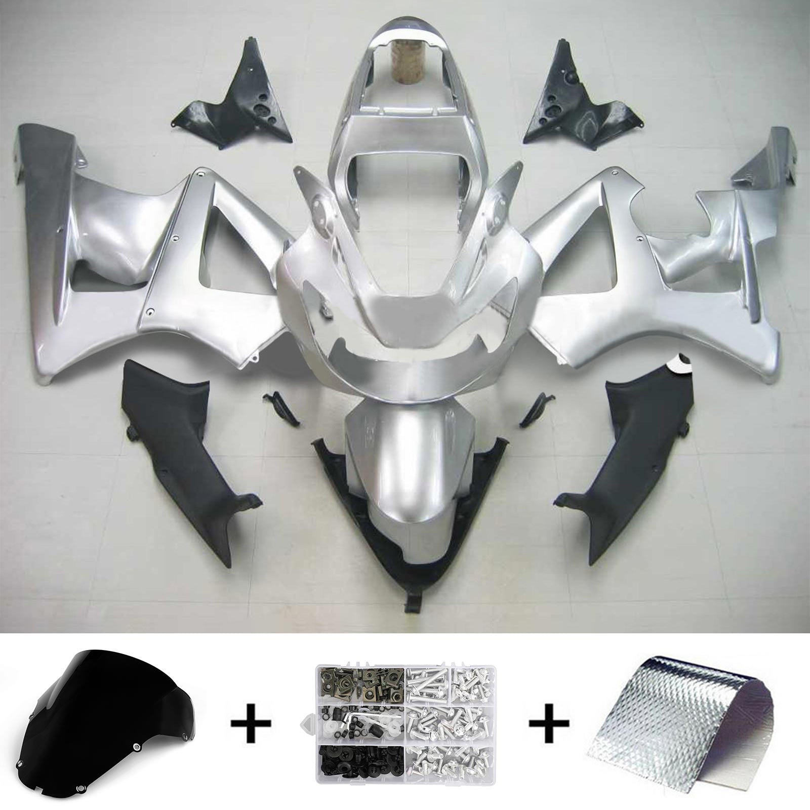 혼다 CBR929RR 2000-2001 페어링 키트 차체 플라스틱 ABS