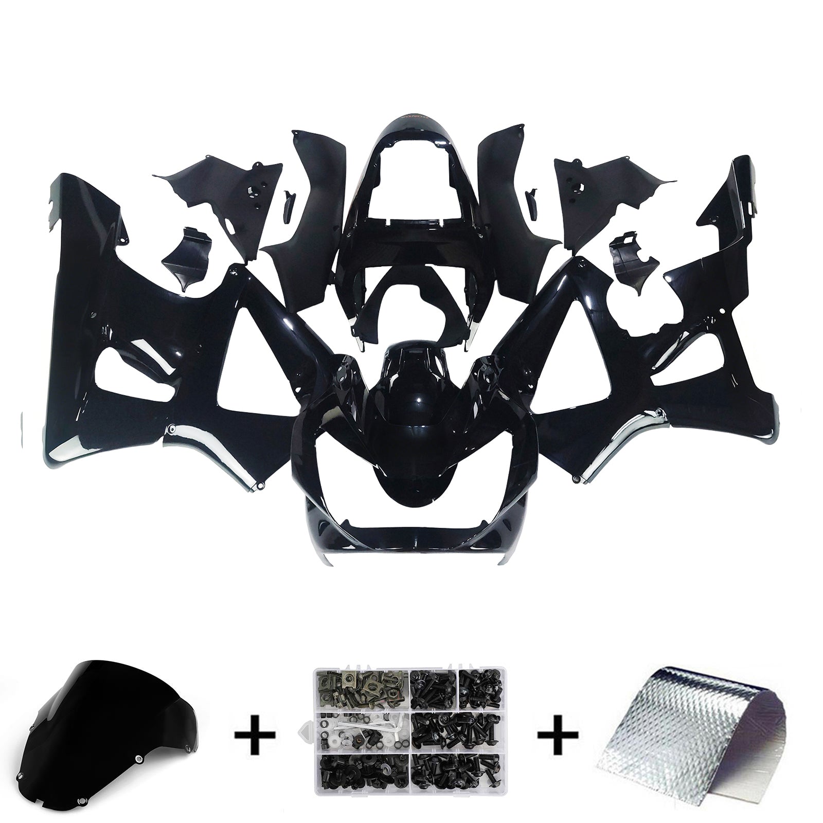 Honda CBR929RR 2000-2001 Fairing Kit Bodywork Plastic ABS