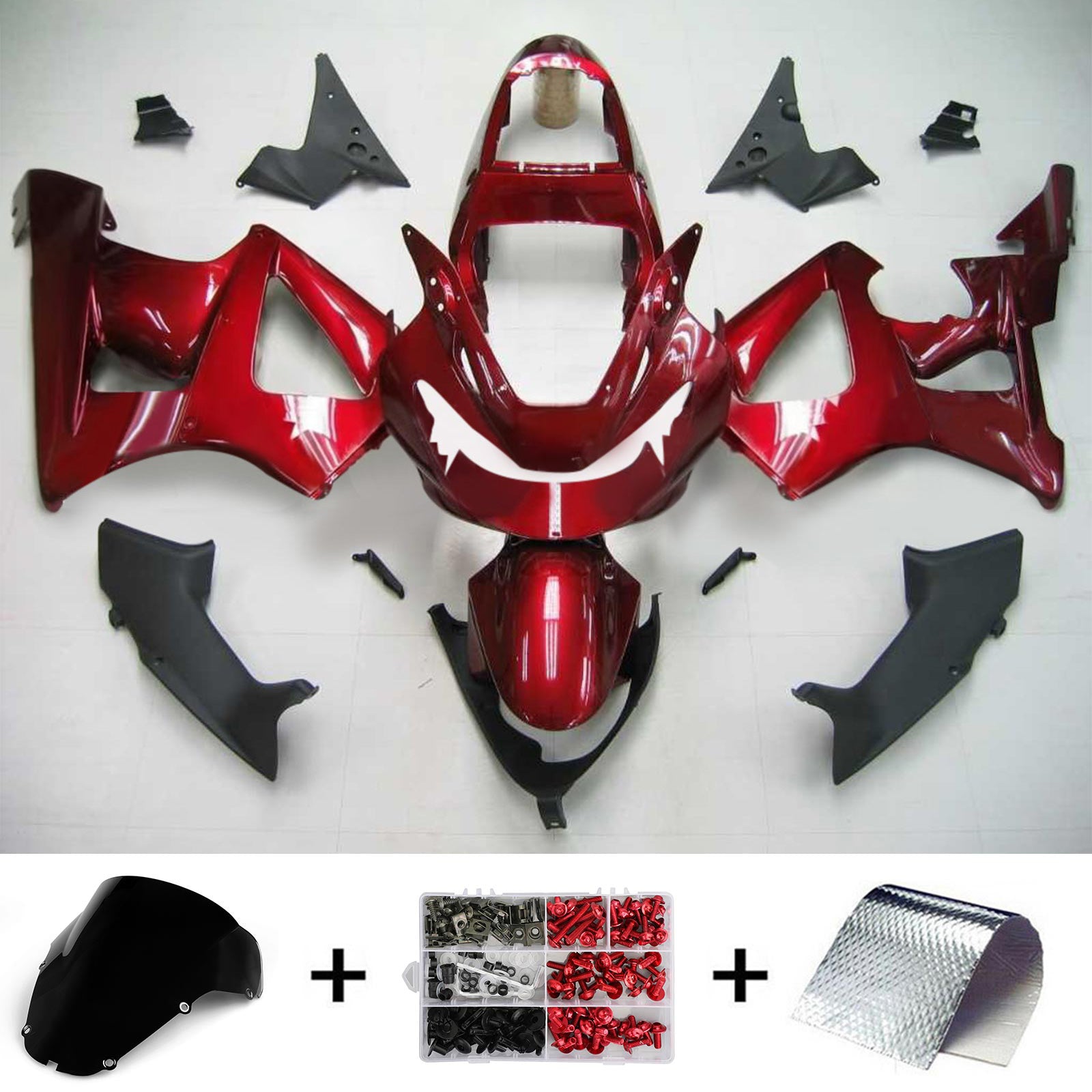 Honda CBR929RR 2000-2001 Fairing Kit Bodywork Plastic ABS