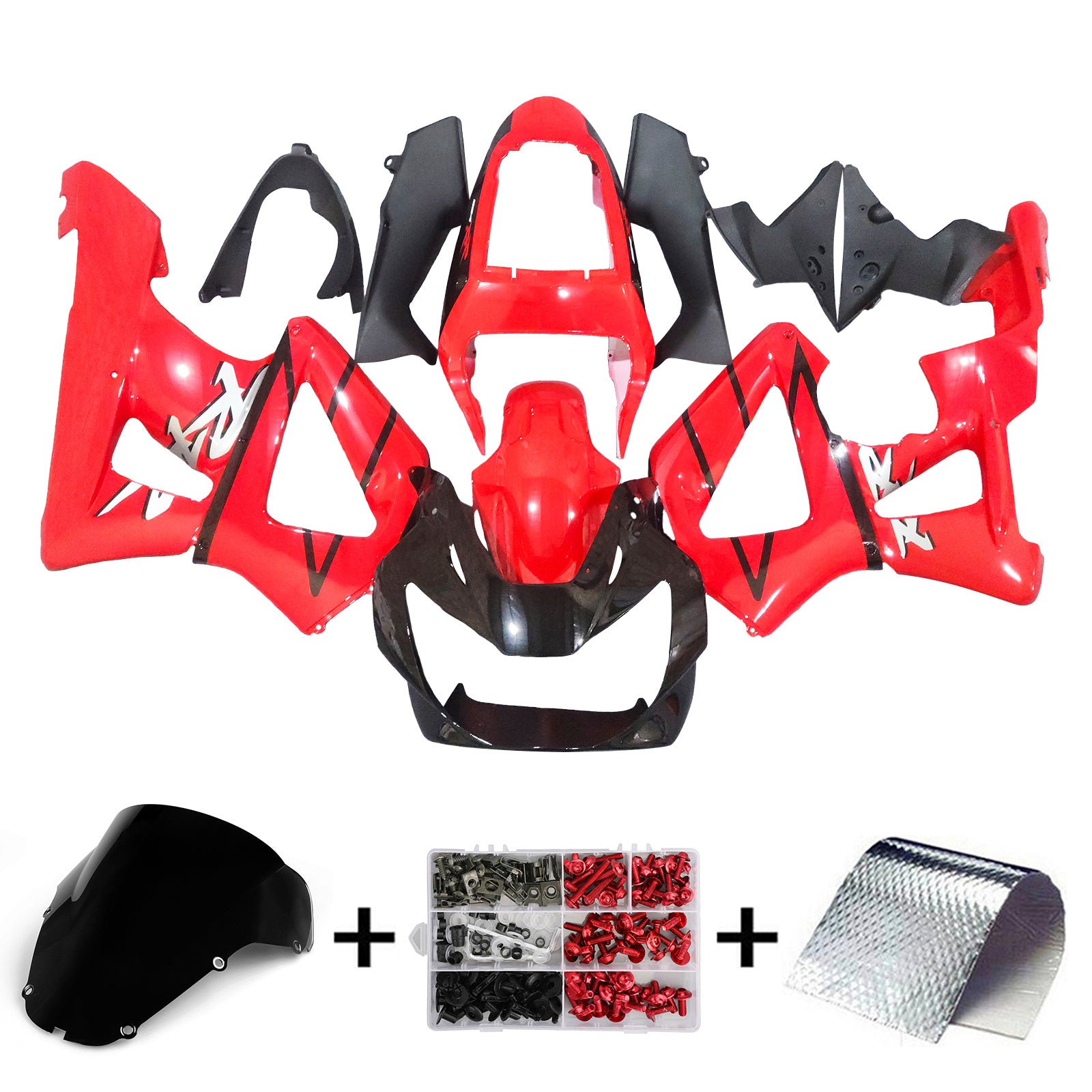 Honda CBR929RR 2000-2001 Fairing Kit Bodywork Plastic ABS