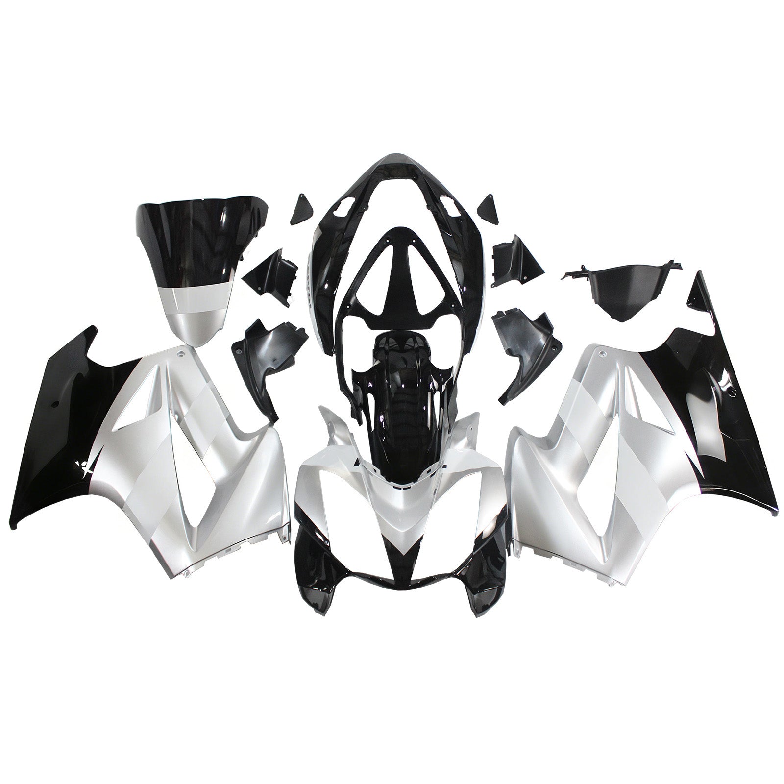 Injection ABS Plastic Bodywork Fairing Fit For Honda VFR800 2002-2012 008#