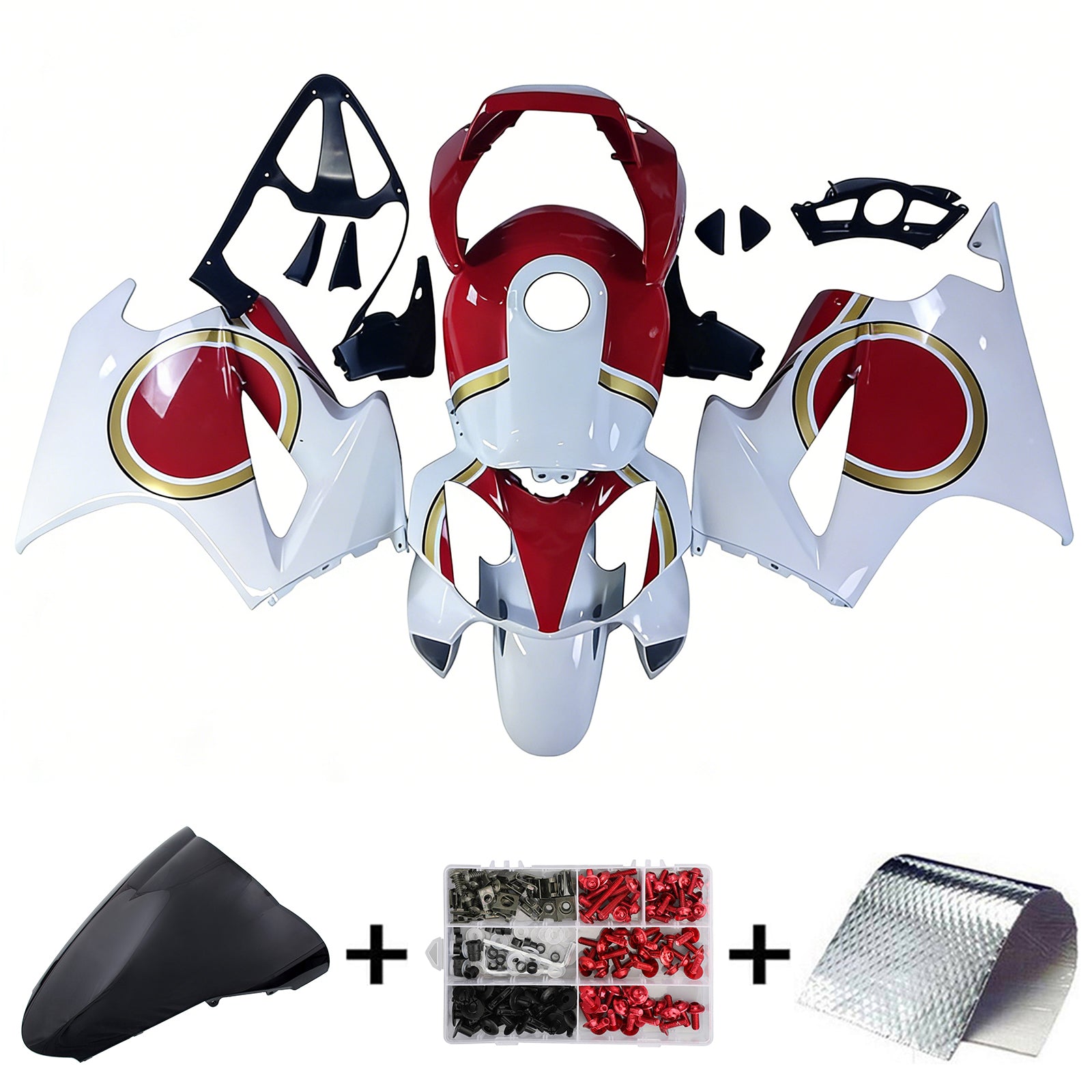 Honda VFR800 2002-2012 ABS Plastic Bodywork Fairing