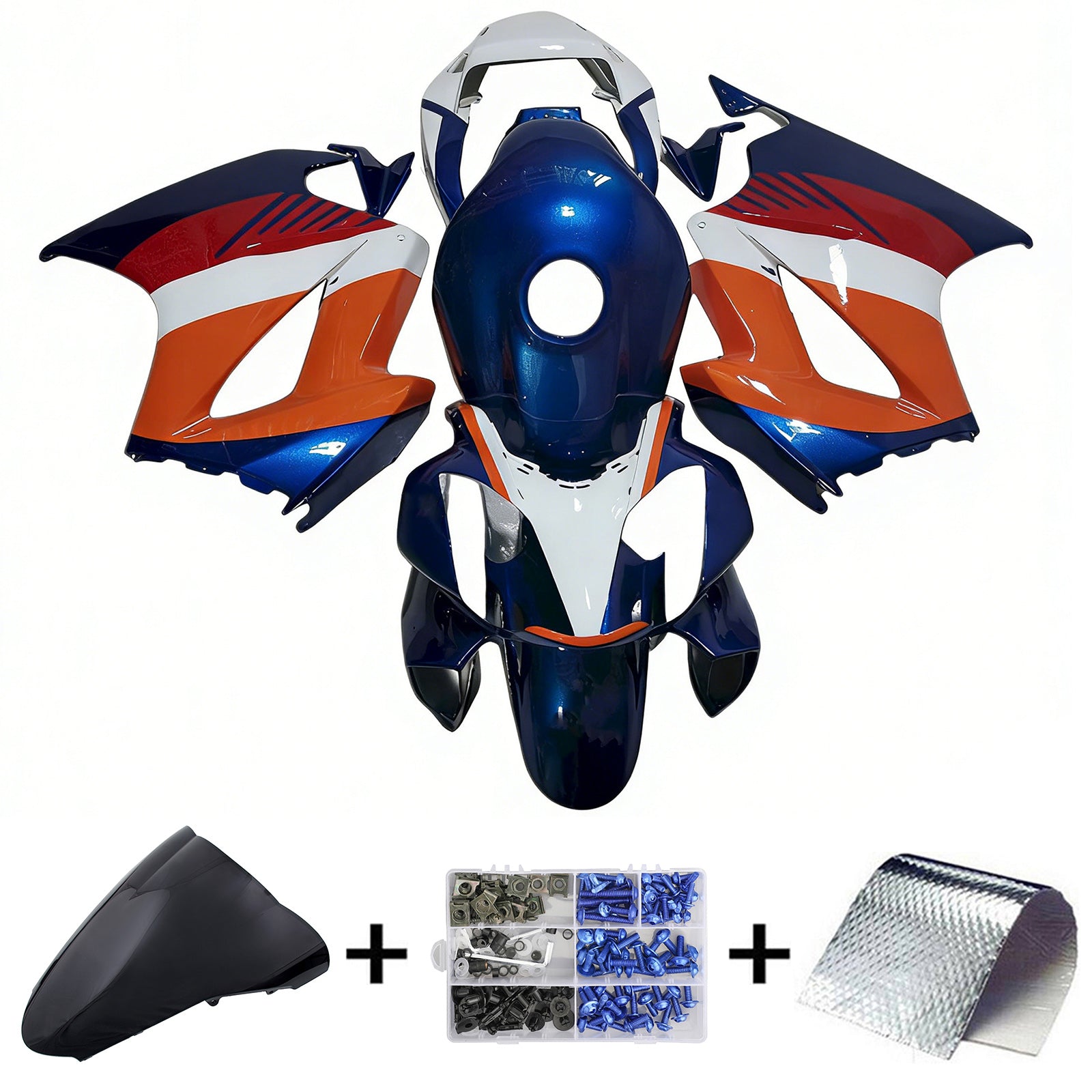 Honda VFR800 2002-2012 ABS Plastic Bodywork Fairing