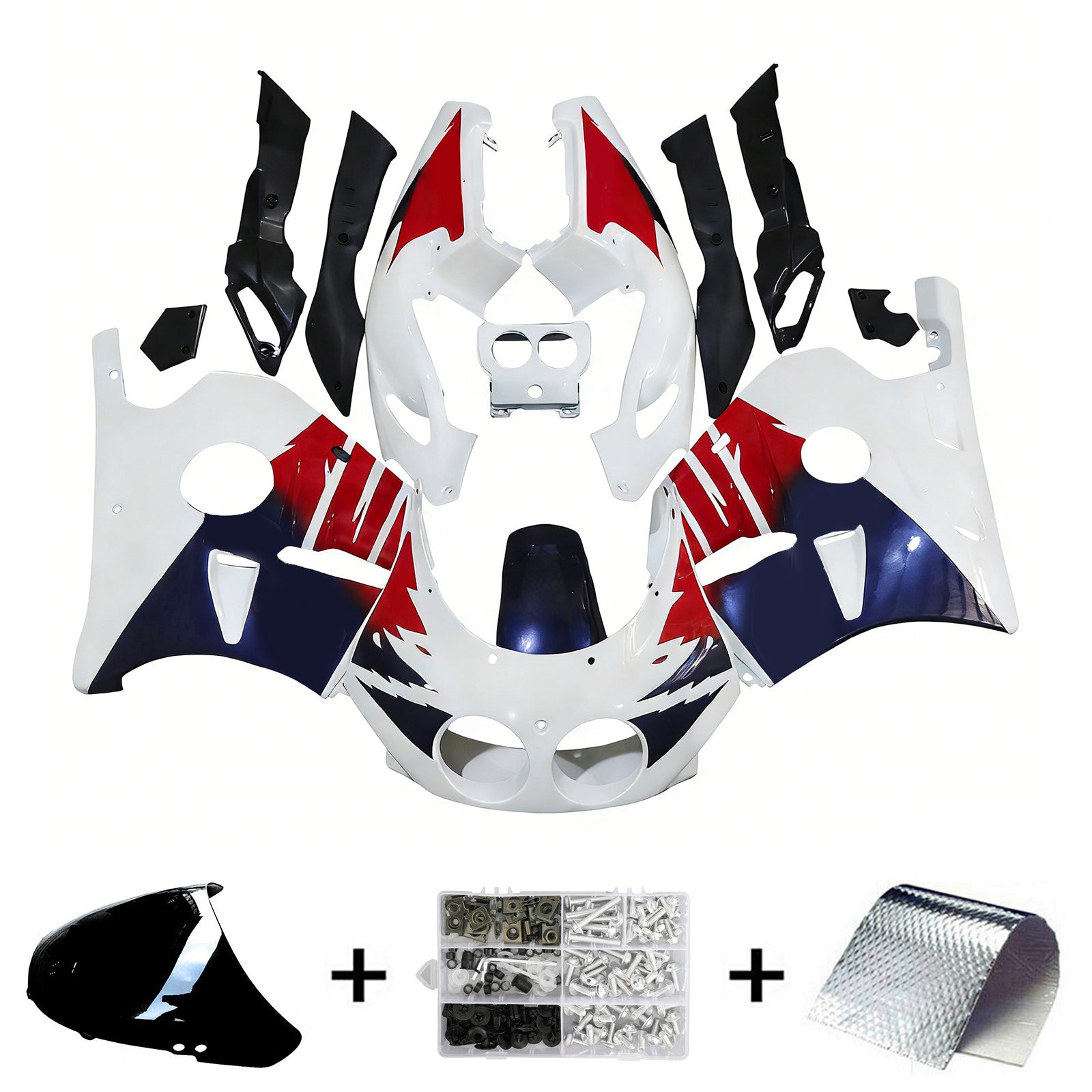Honda CBR250RR MC22 1990-1998 Kit Carenado Carrocería Plástico ABS