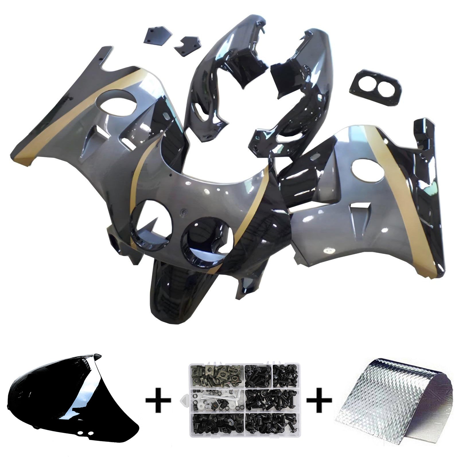 Honda CBR250RR MC22 1990-1998 페어링 키트 차체 플라스틱 복근