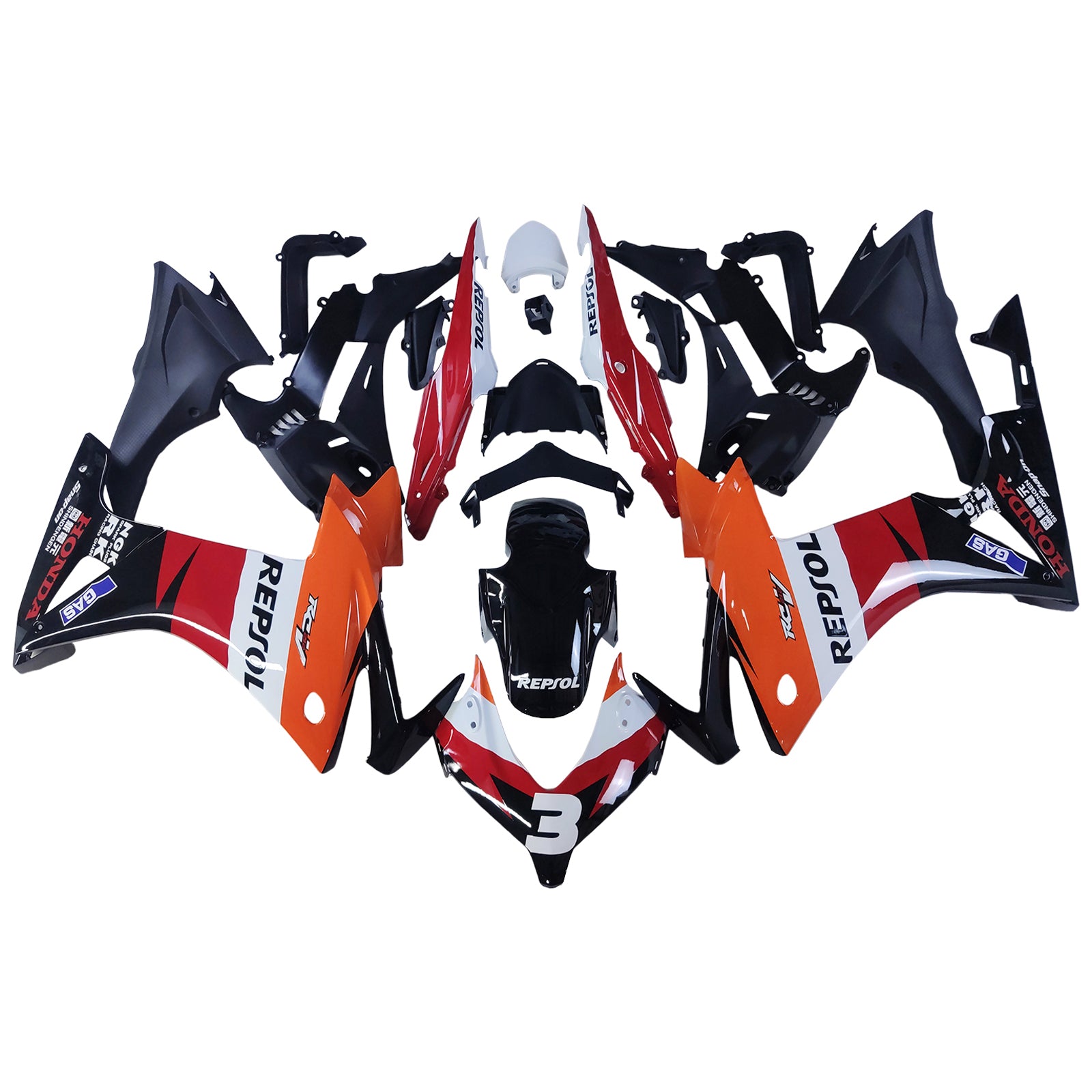 Honda CBR500R 2013-2015 Fairing Kit Bodywork Plastic ABS
