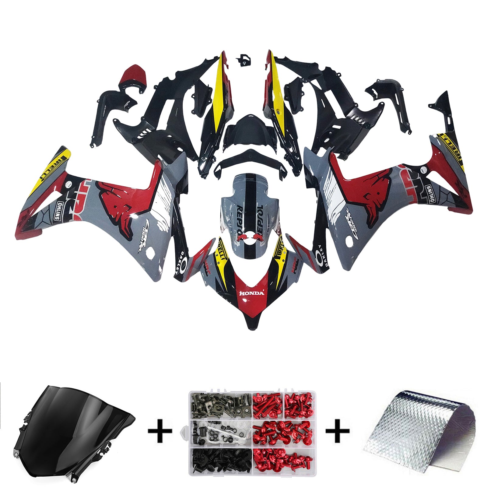 Honda CBR500R 2013-2015 Fairing Kit Bodywork Plastic ABS