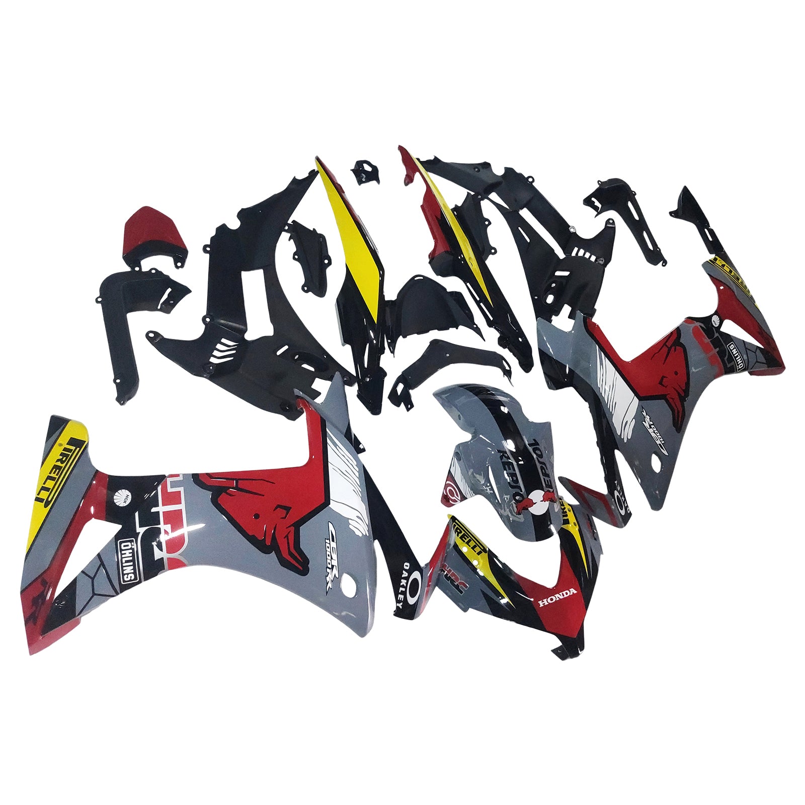 혼다 CBR500R 2013-2015 페어링 키트 차체 플라스틱 ABS