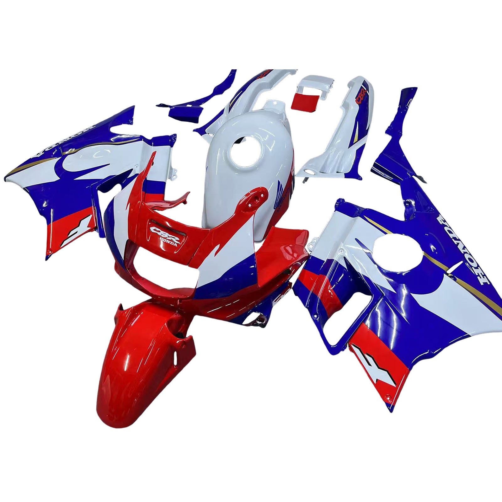 Honda CBR600 F2 1991-1994 페어링 키트 차체 플라스틱 복근