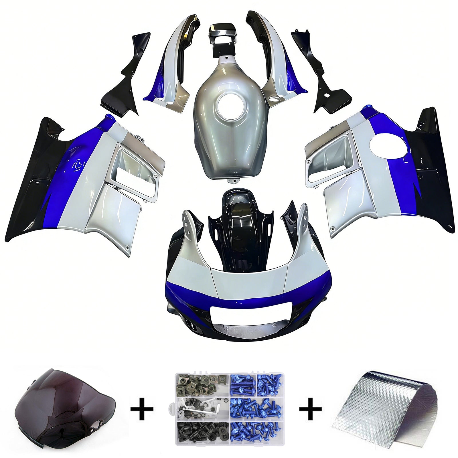 Honda CBR600 F2 1991-1994 Fairing Kit Bodywork Plastic ABS