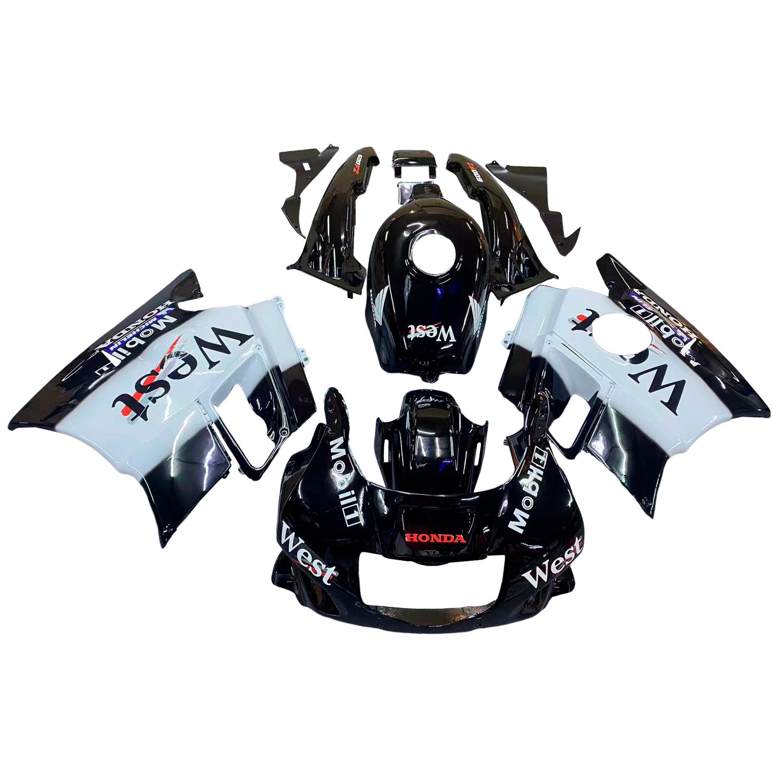 Honda CBR600 F2 1991-1994 Fairing Kit Bodywork Plastic ABS