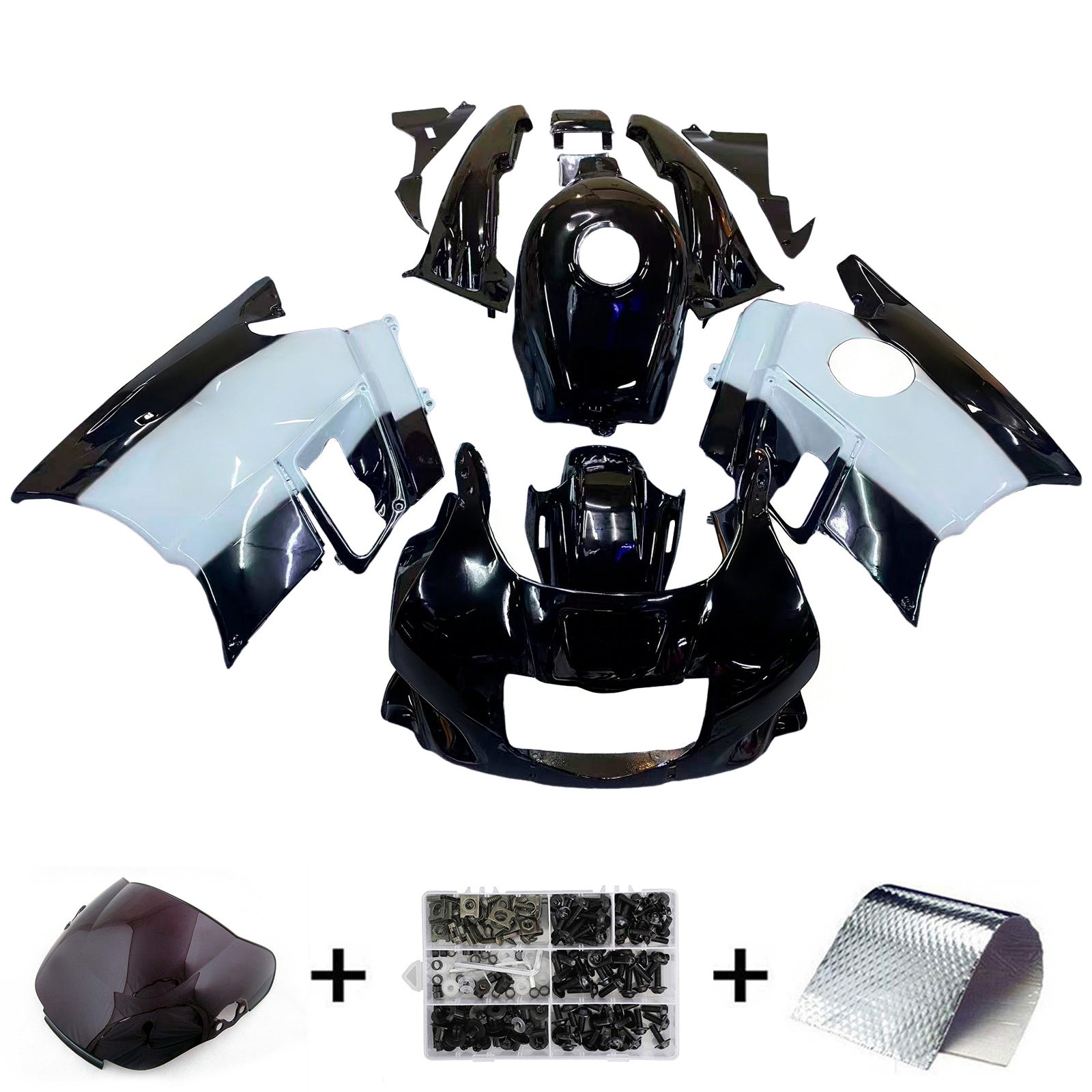 Honda CBR600 F2 1991-1994 Fairing Kit Bodywork Plastic ABS