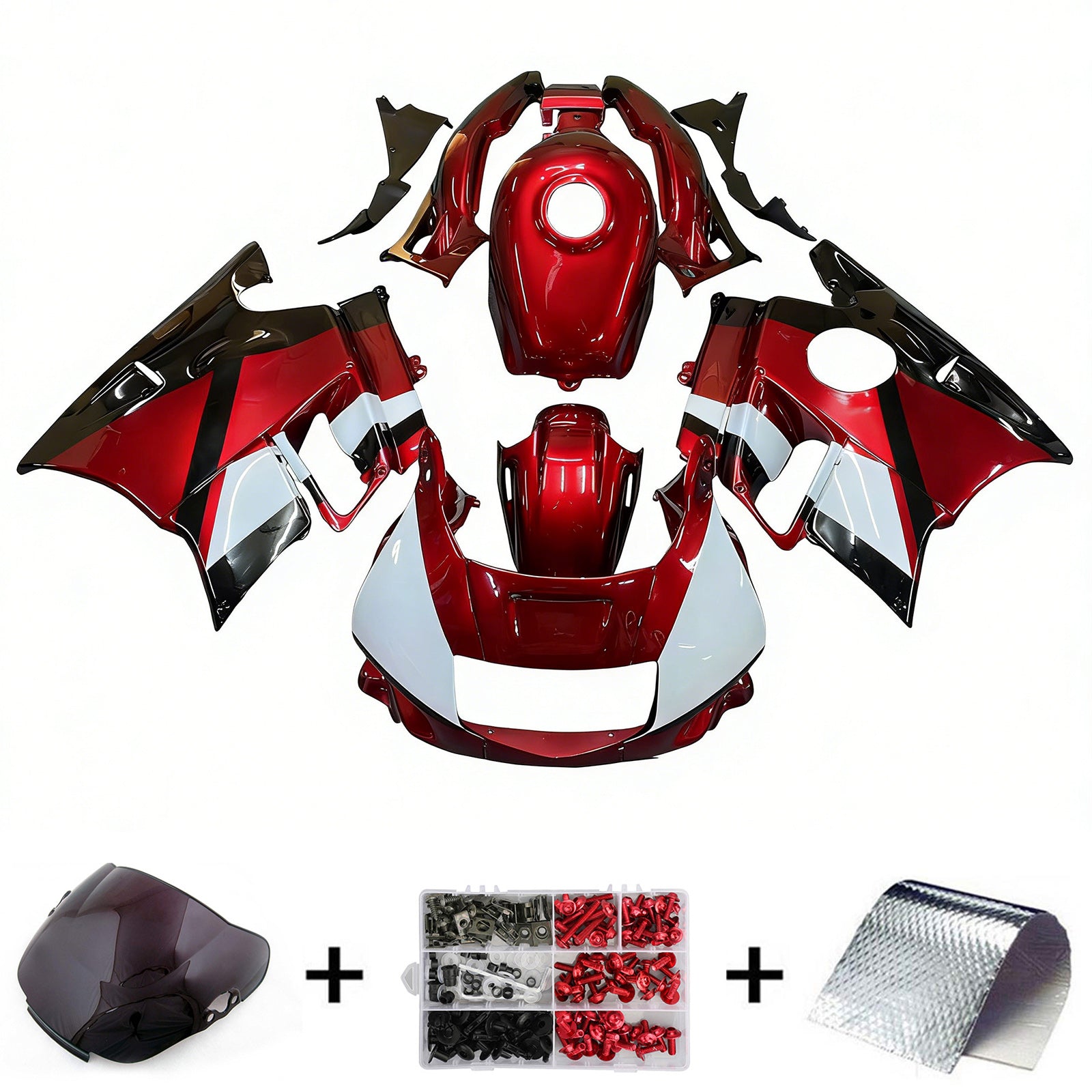 Honda CBR600 F2 1991-1994 Fairing Kit Bodywork Plastic ABS