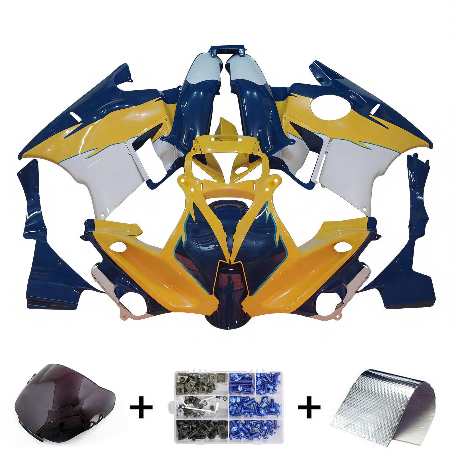 Honda CBR600 F2 1991-1994 Fairing Kit Bodywork Plastic ABS