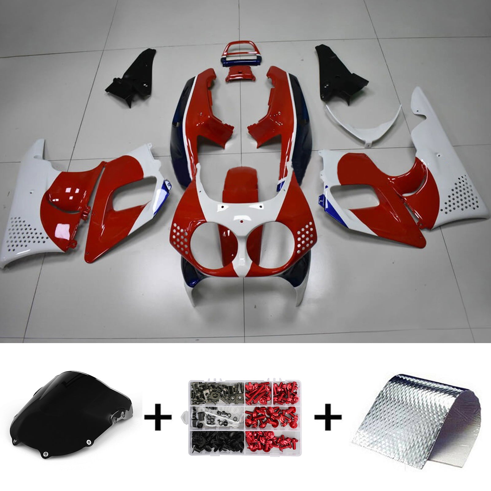 Honda CBR900RR 893 1992-1993 Fairing Kit Bodywork Plastic ABS
