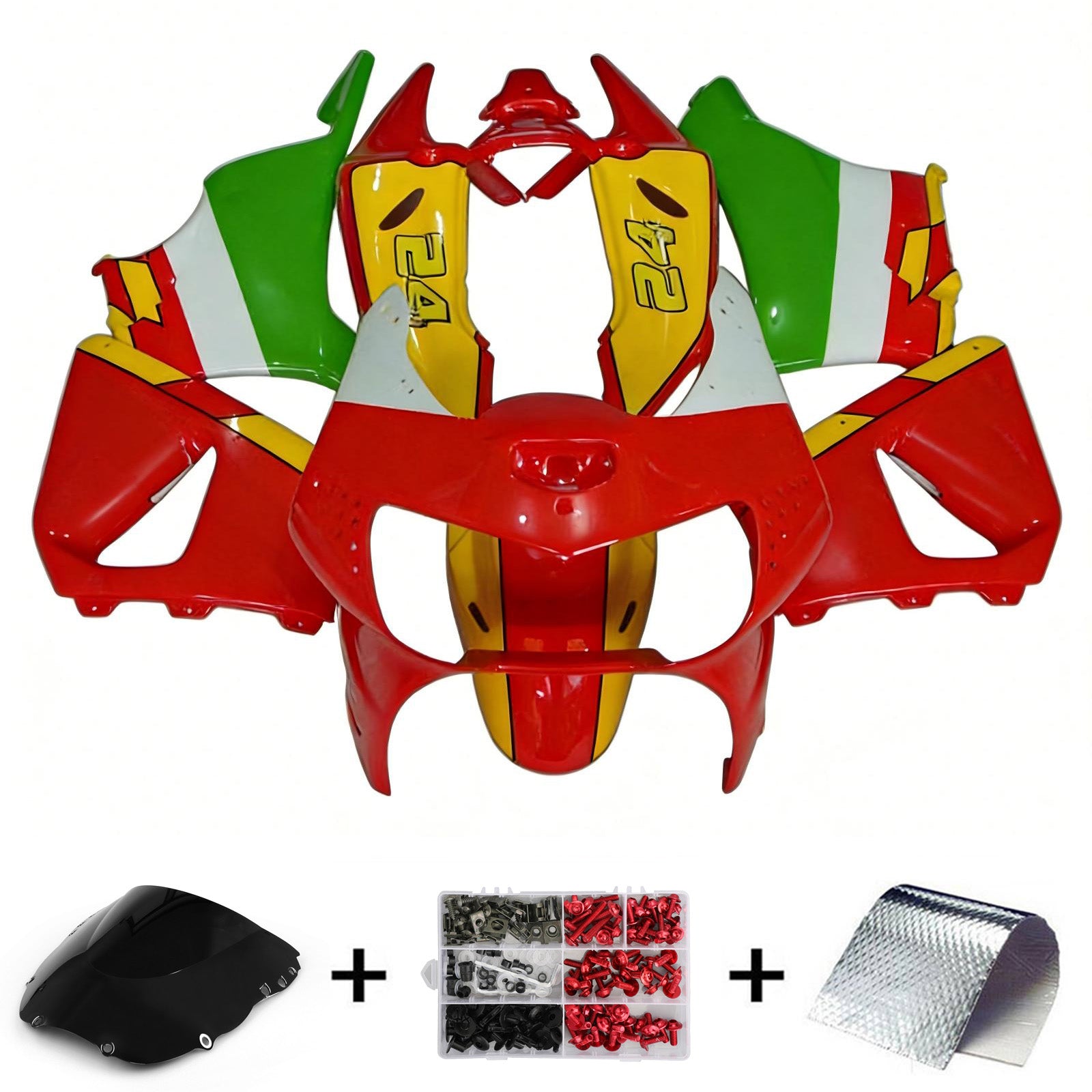Honda CBR900RR 919 1998-1999 Fairing Kit Bodywork Plastic ABS