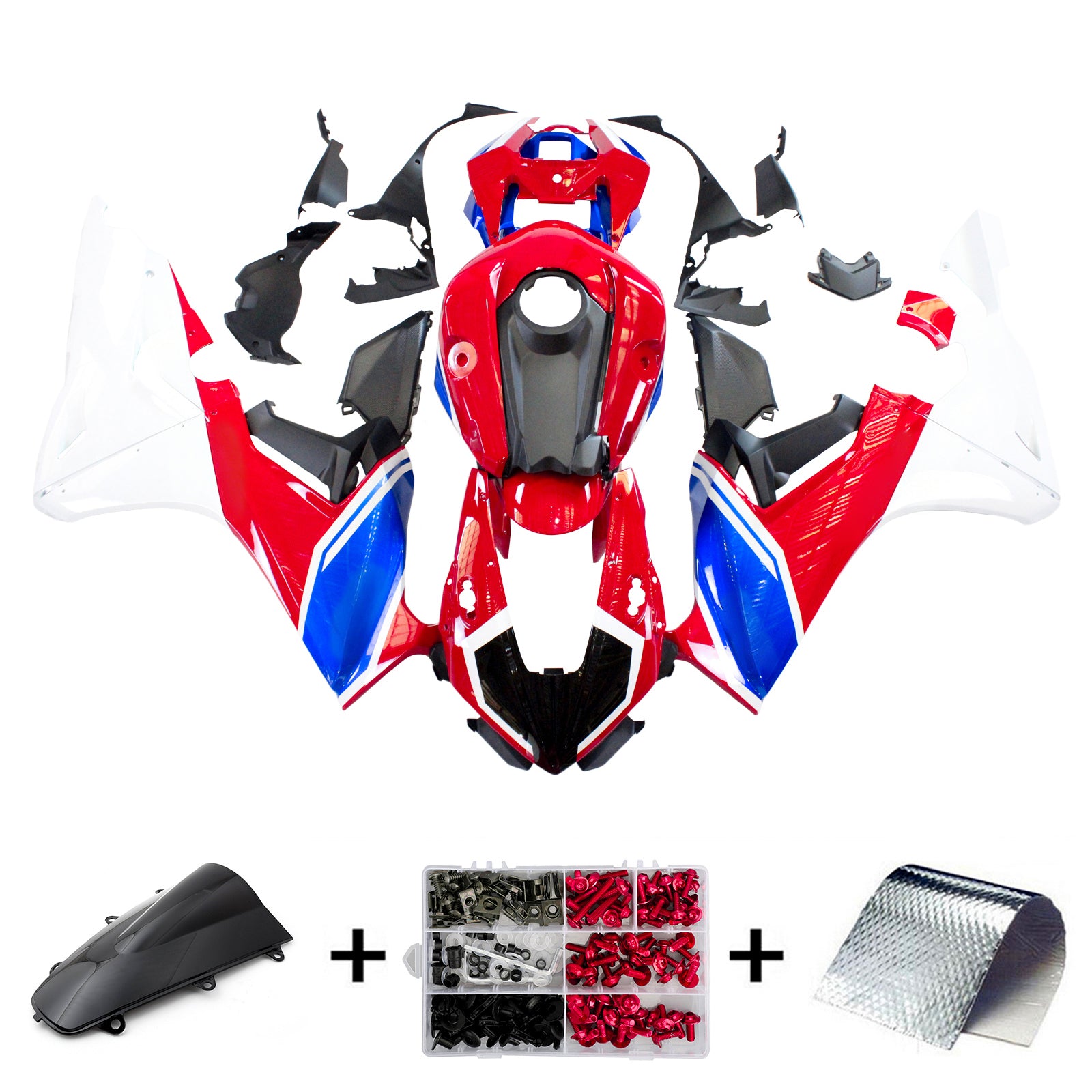 Honda CBR1000RR 2017-2023 Kit Carenado Carrocería Plástico ABS