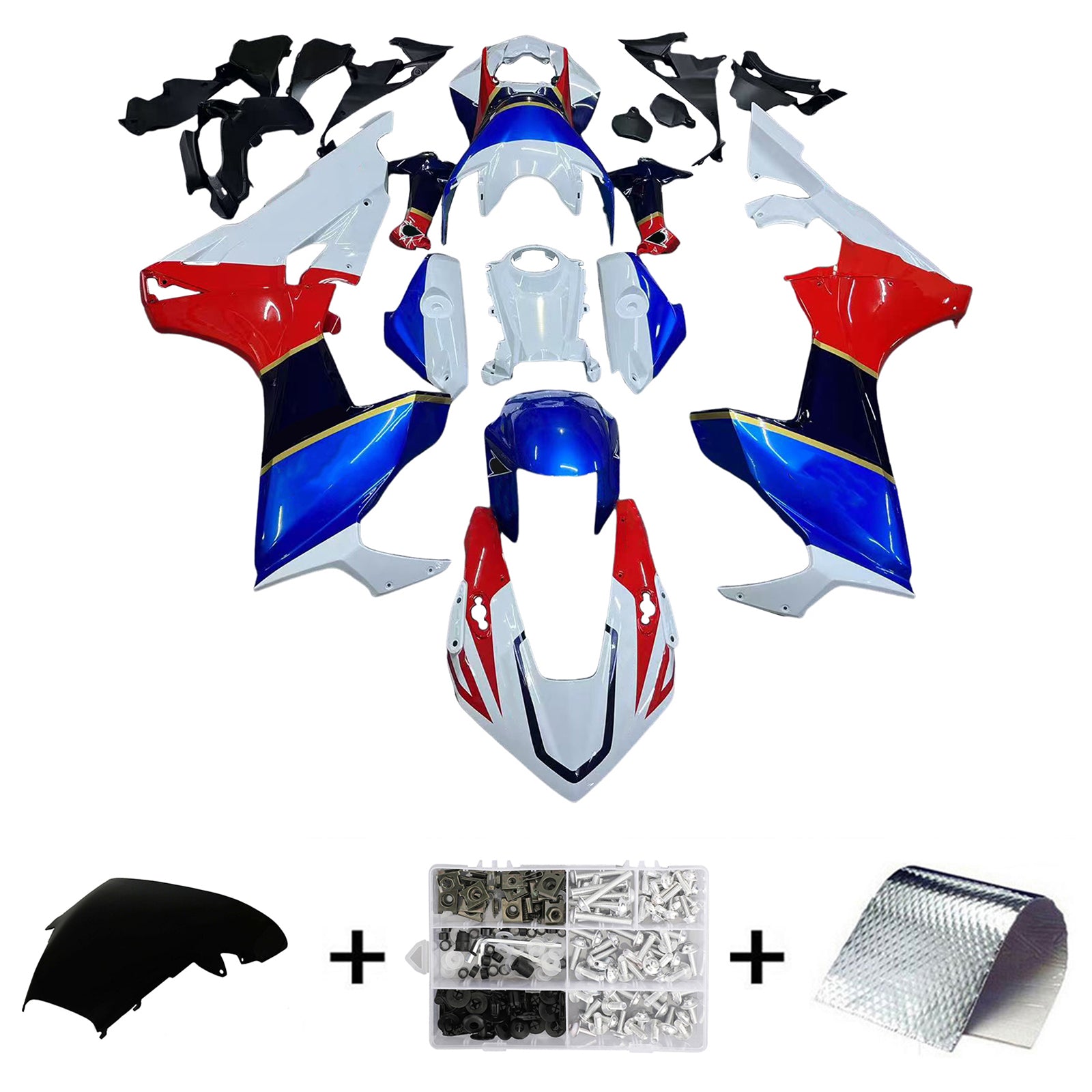 Honda CBR1000RR 2017-2023 Kit Carenado Carrocería Plástico ABS