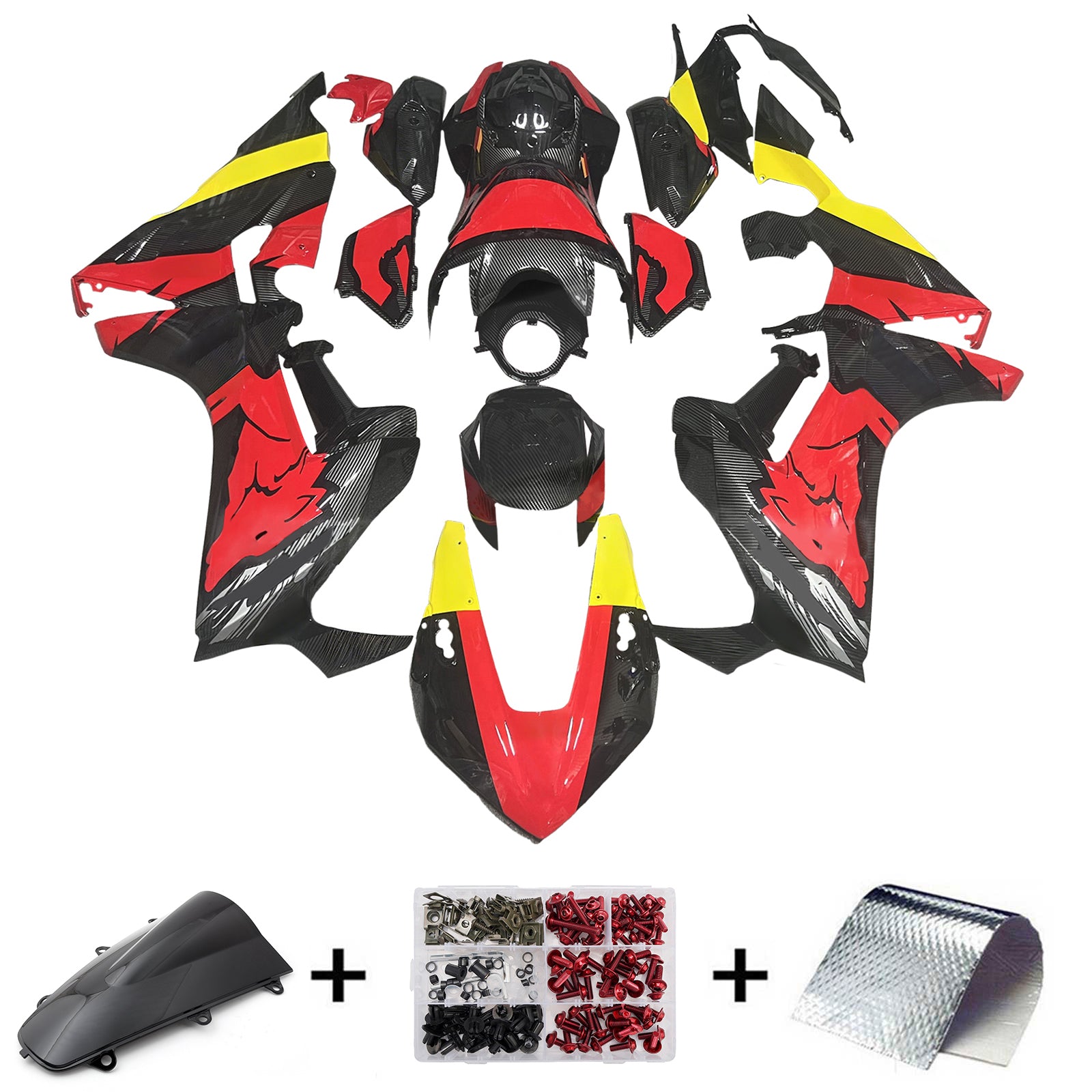 Injection Fairing Kit Bodywork Plastic ABS For Honda CBR1000RR 2017-2023