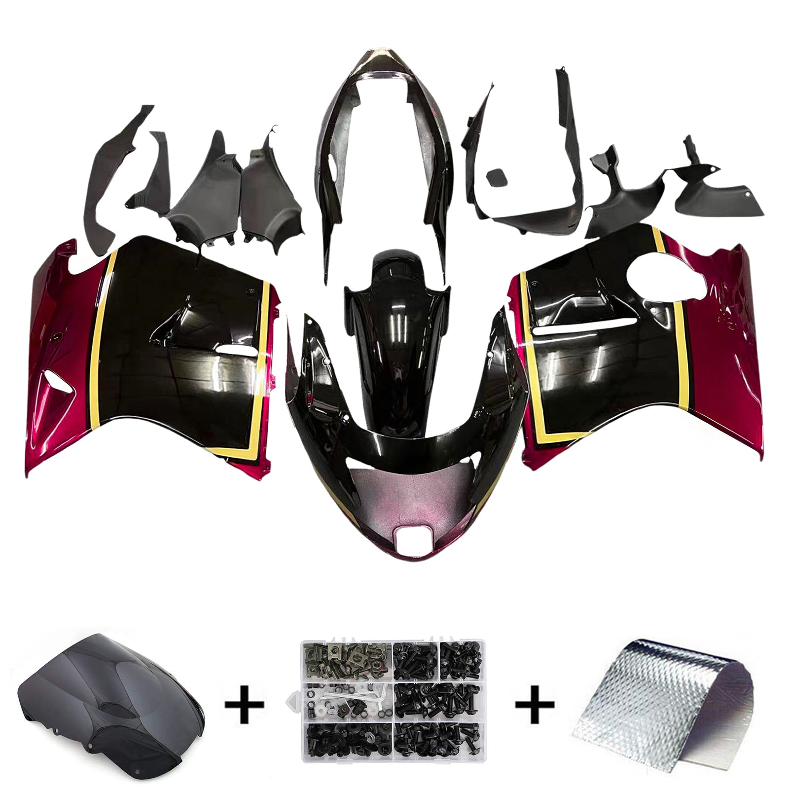 Honda CBR1100XX SuperBlackBird 1996-2007 Fairing Kit