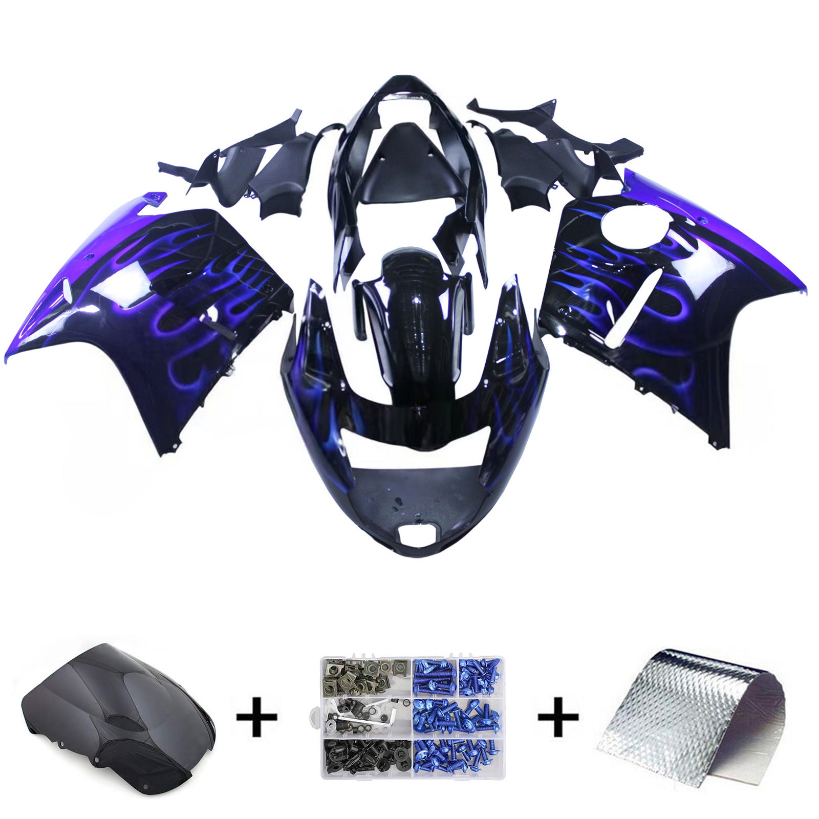 Kit carenado Honda CBR1100XX SuperBlackBird 1996-2007