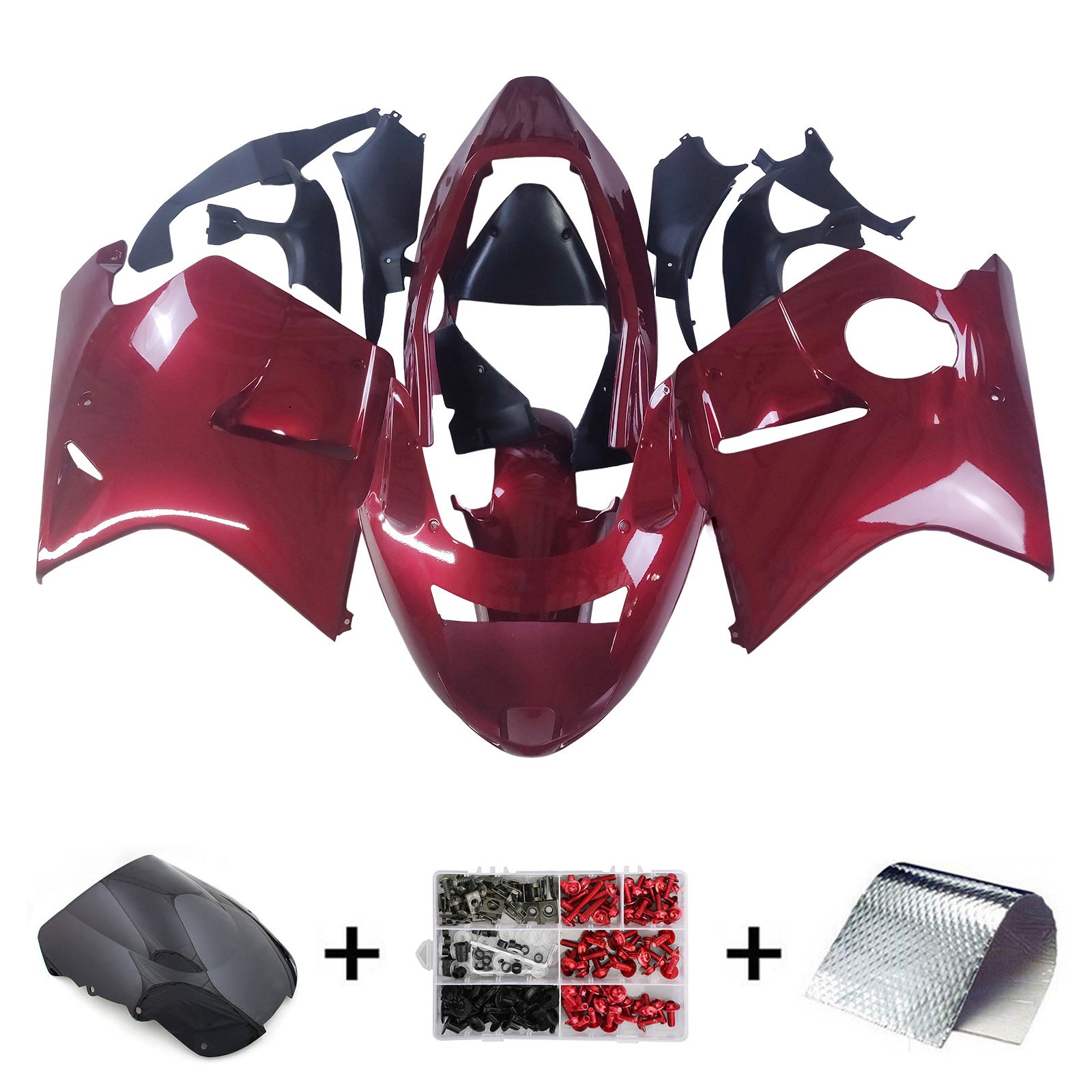 Honda CBR1100XX SuperBlackBird 1996-2007 Fairing Kit