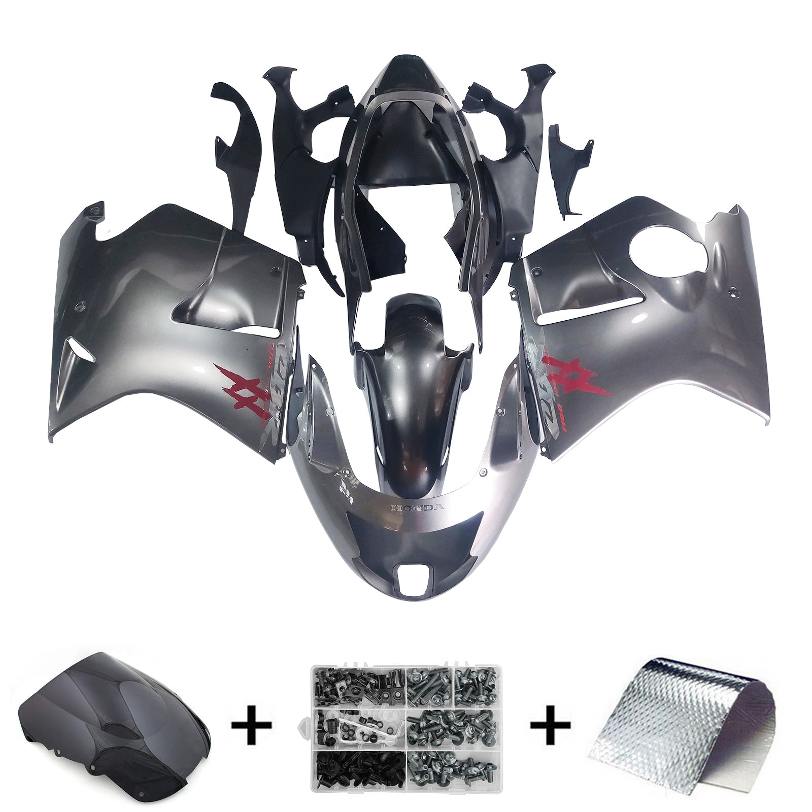 Honda CBR1100XX SuperBlackBird 1996-2007 Fairing Kit