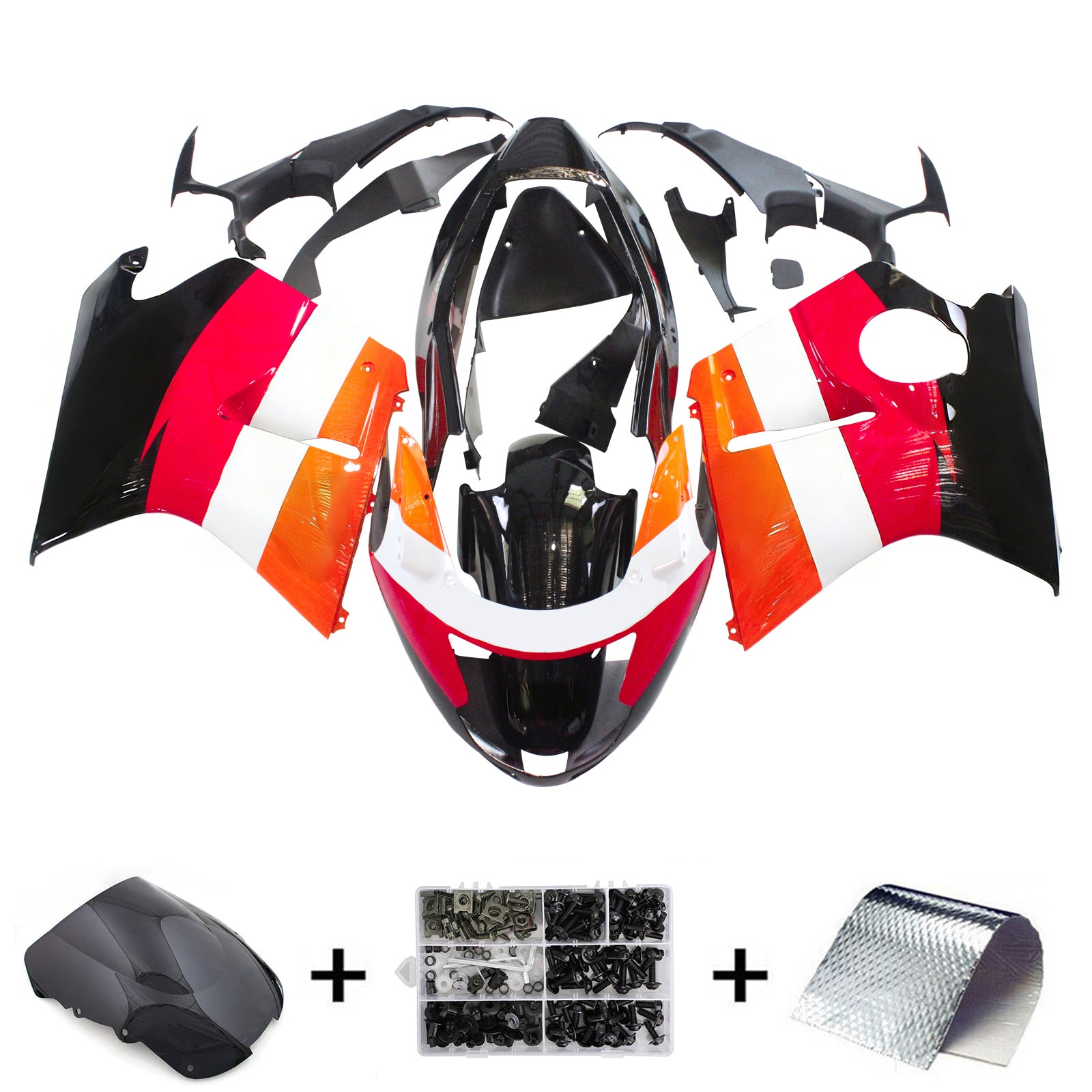 Honda CBR1100XX SuperBlackBird 1996-2007 Fairing Kit