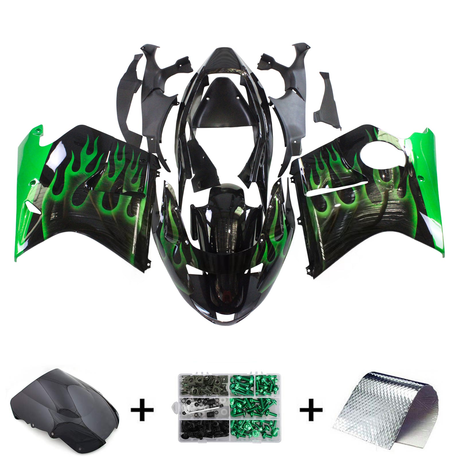 Kit carenado Honda CBR1100XX SuperBlackBird 1996-2007