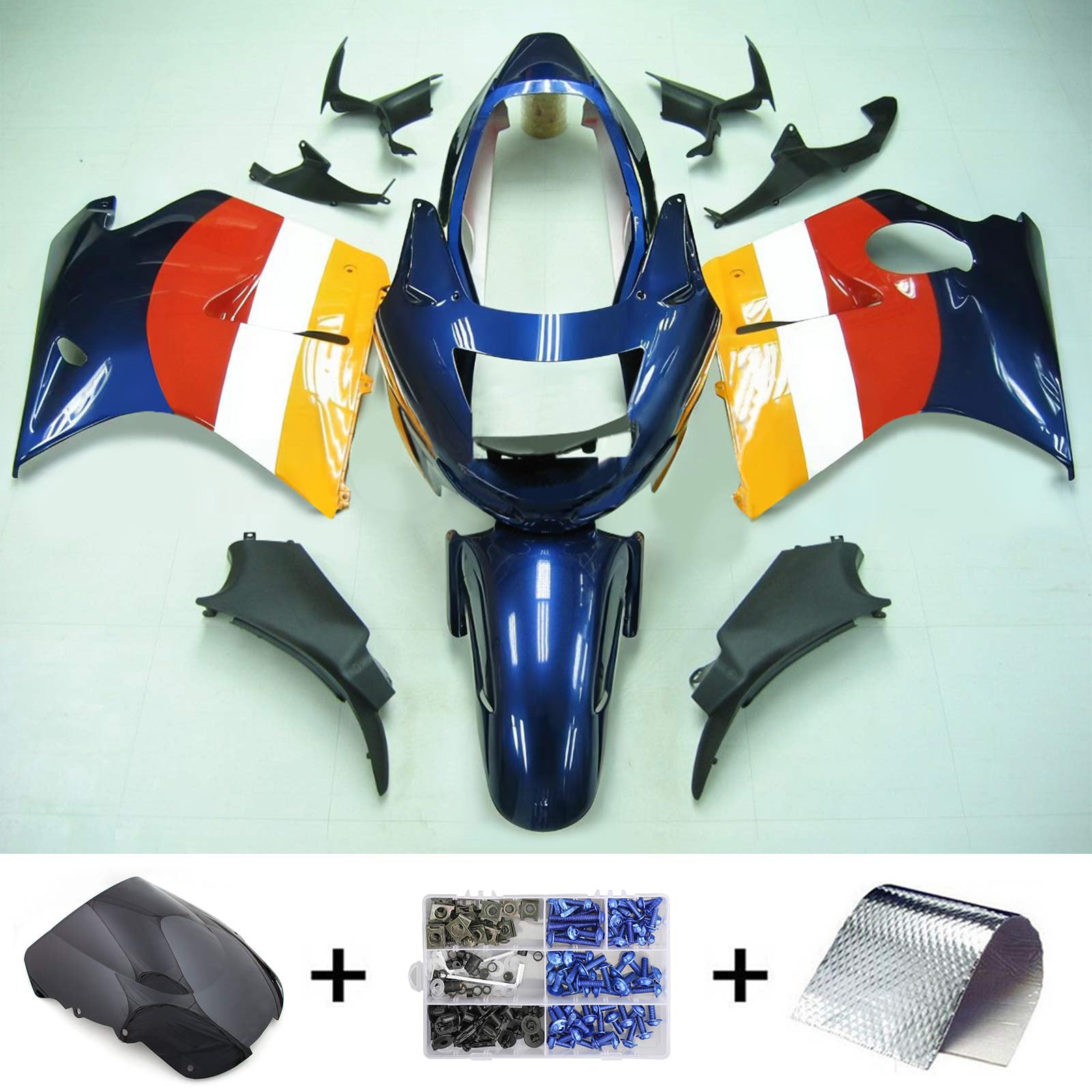 Kit carenado Honda CBR1100XX SuperBlackBird 1996-2007