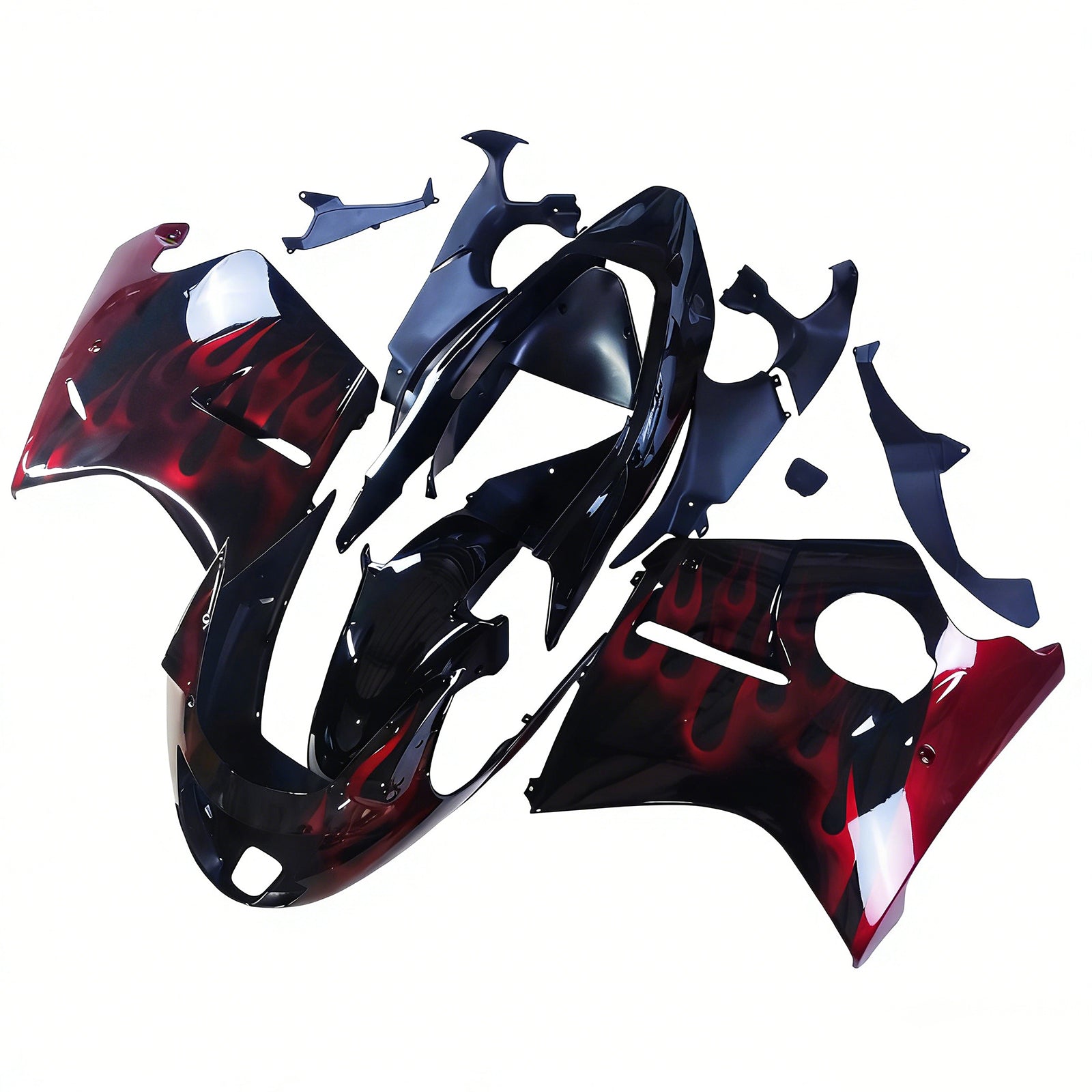 Honda CBR1100XX SuperBlackBird 1996-2007 Fairing Kit Bodywork ABS