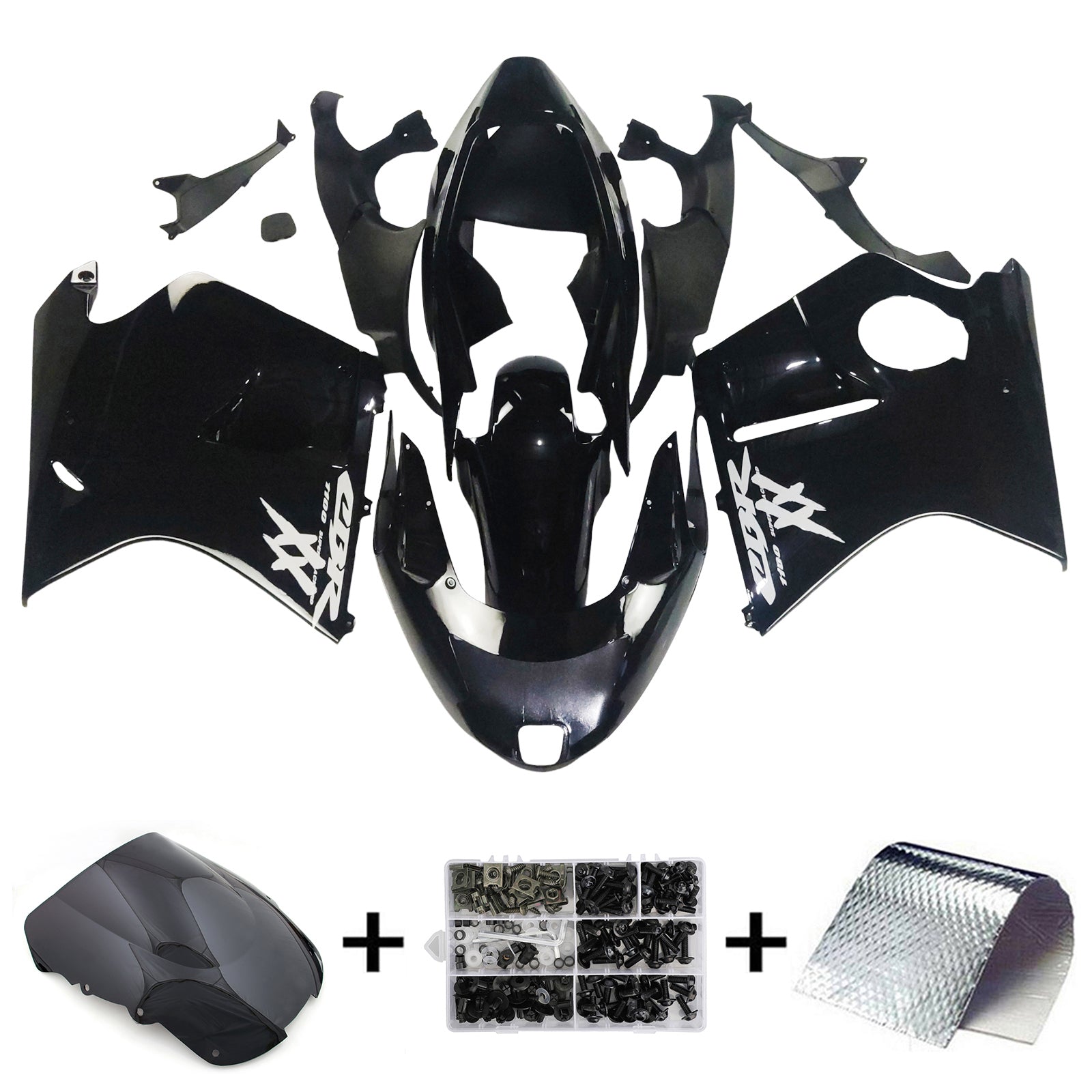 Honda CBR1100XX SuperBlackBird 1996-2007 Fairing Kit Bodywork ABS