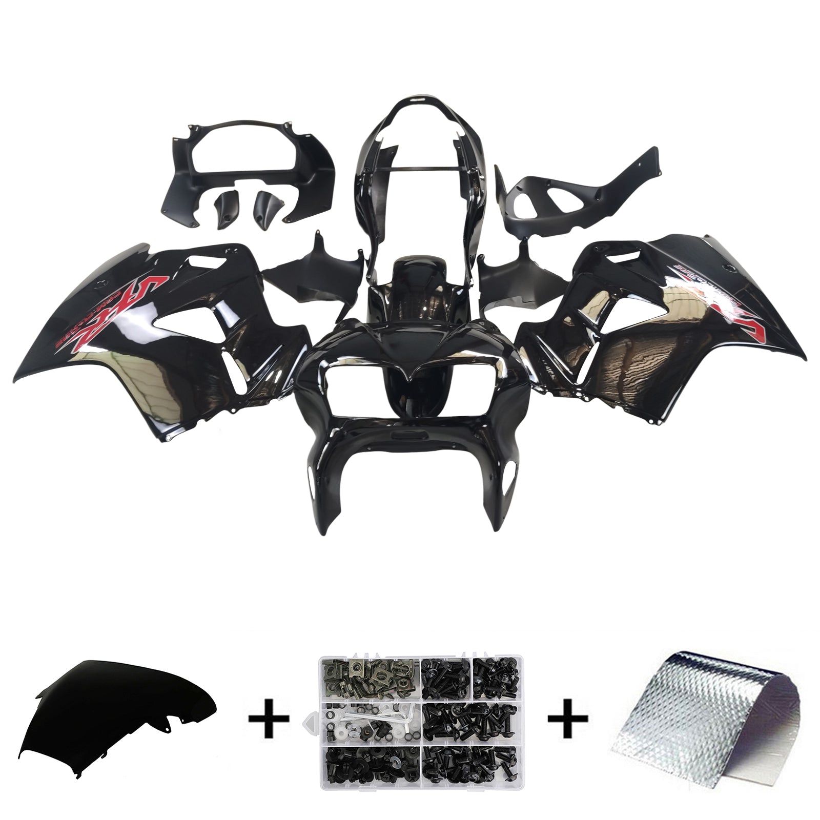 혼다 VFR800 1998-2001 페어링 키트 차체 플라스틱 ABS