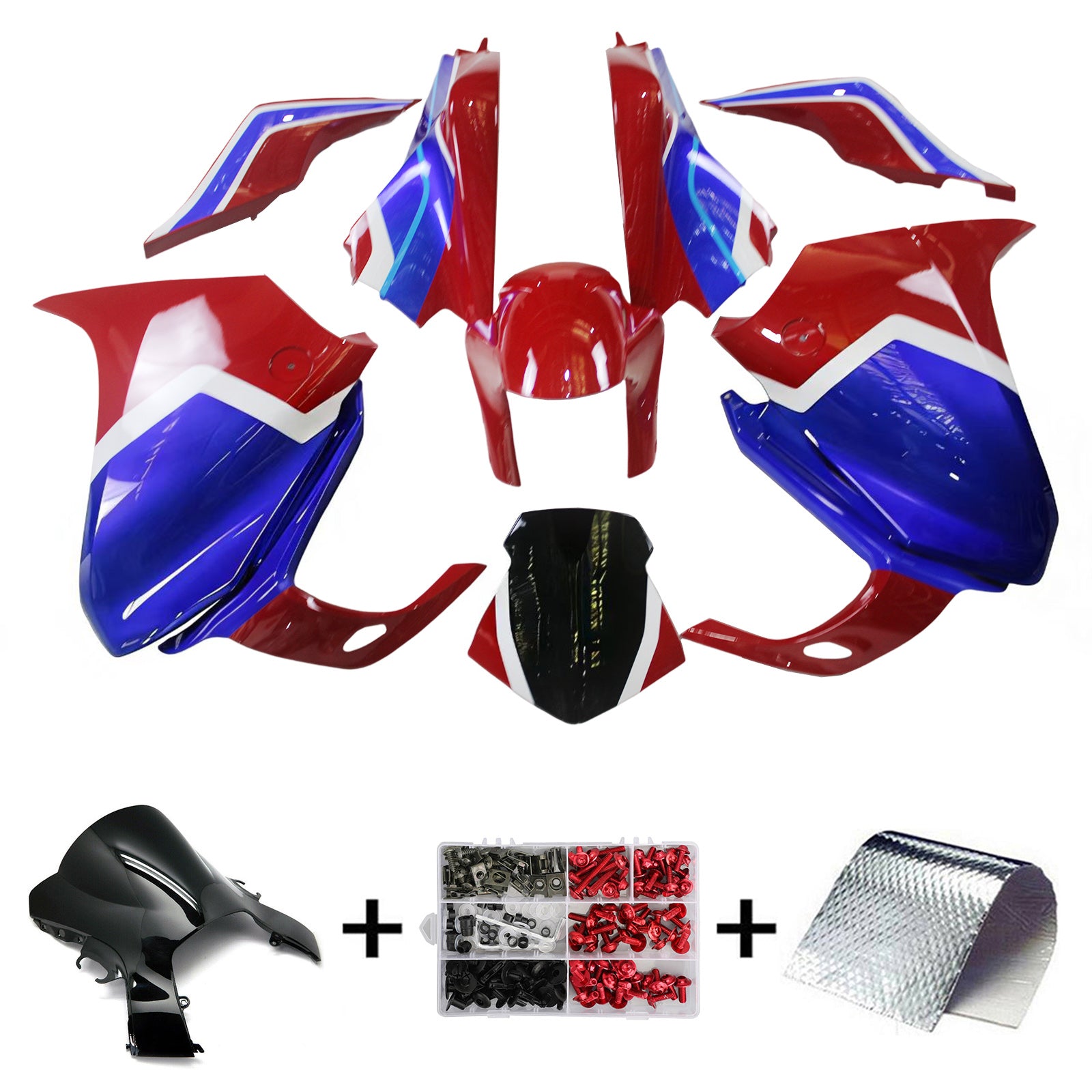 Honda VFR1200 2010-2013 Kit Carenado Carrocería Plástico ABS