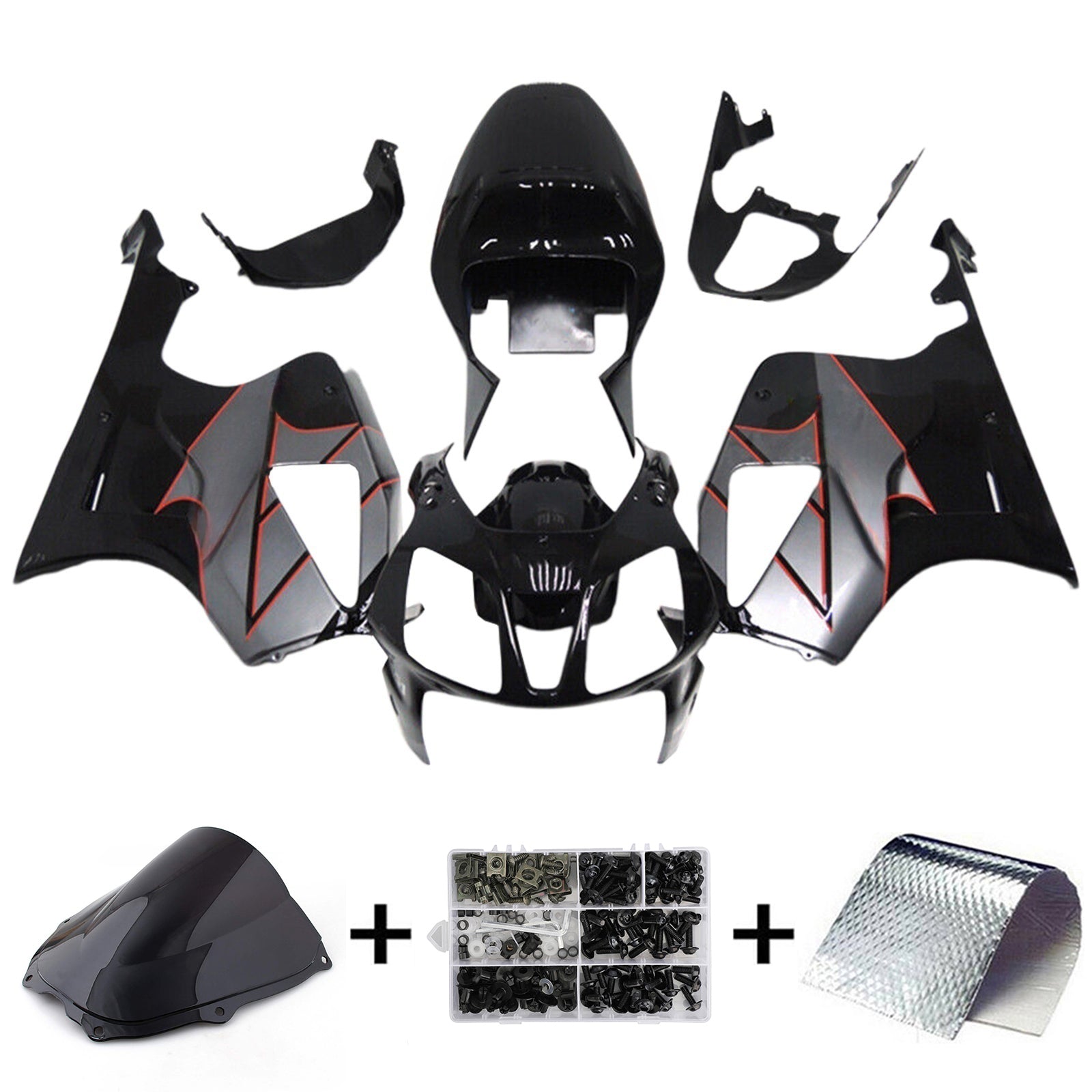 Honda VTR1000 RC51 2000-2006 Fairing Kit Bodywork Plastic ABS