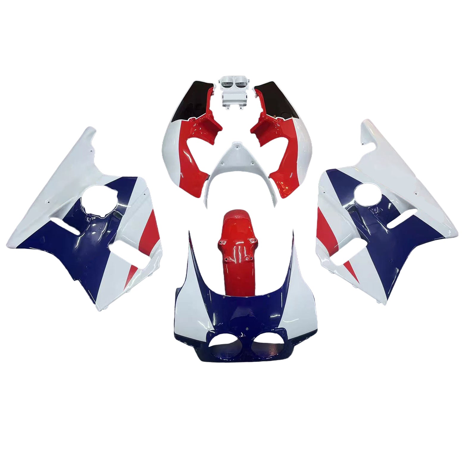 Amotopart Honda CBR400RR NC23 1987-1989 Fairing Kit Bodywork Plastic ABS