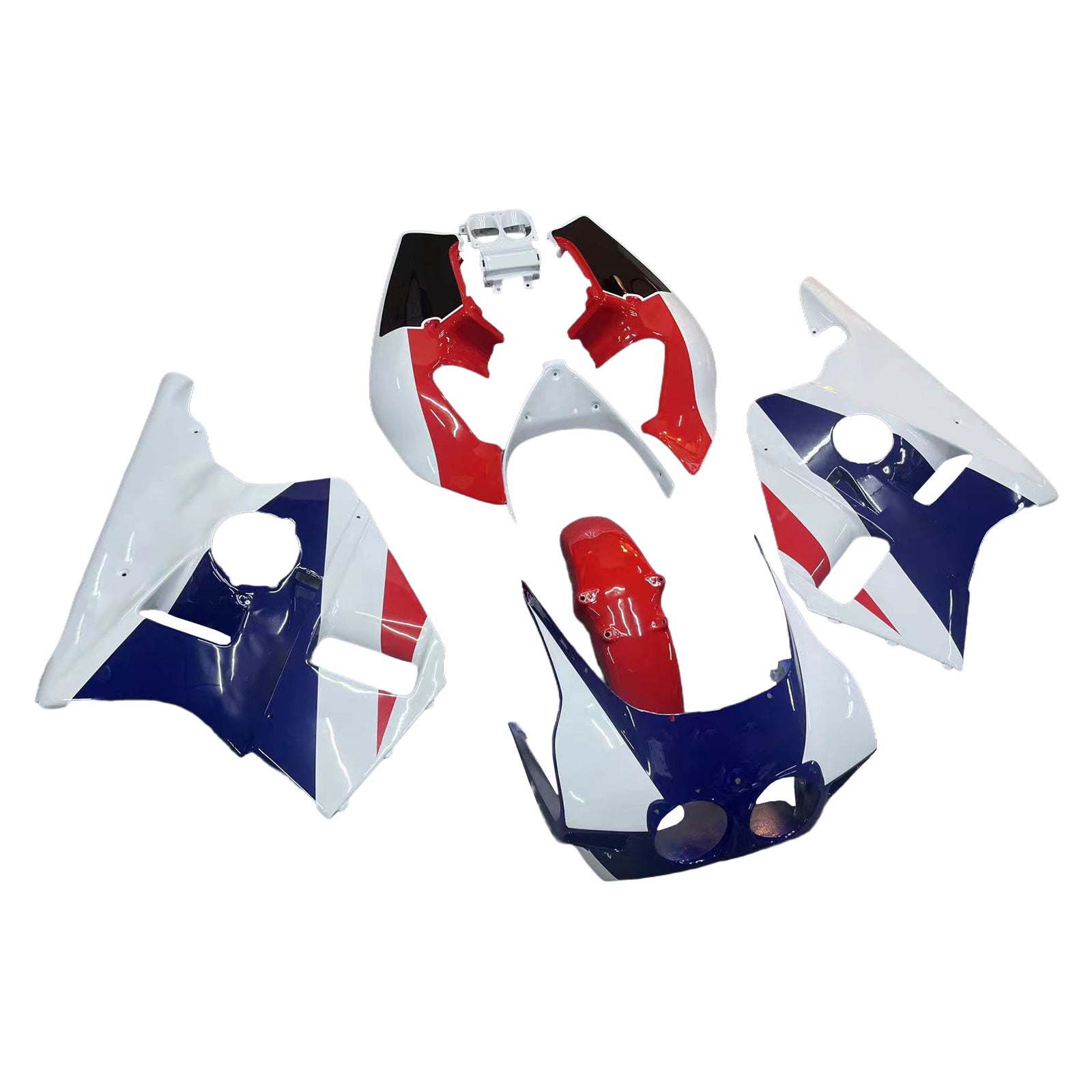 Amotopart Honda CBR400RR NC23 1987-1989 Fairing Kit Bodywork Plastic ABS