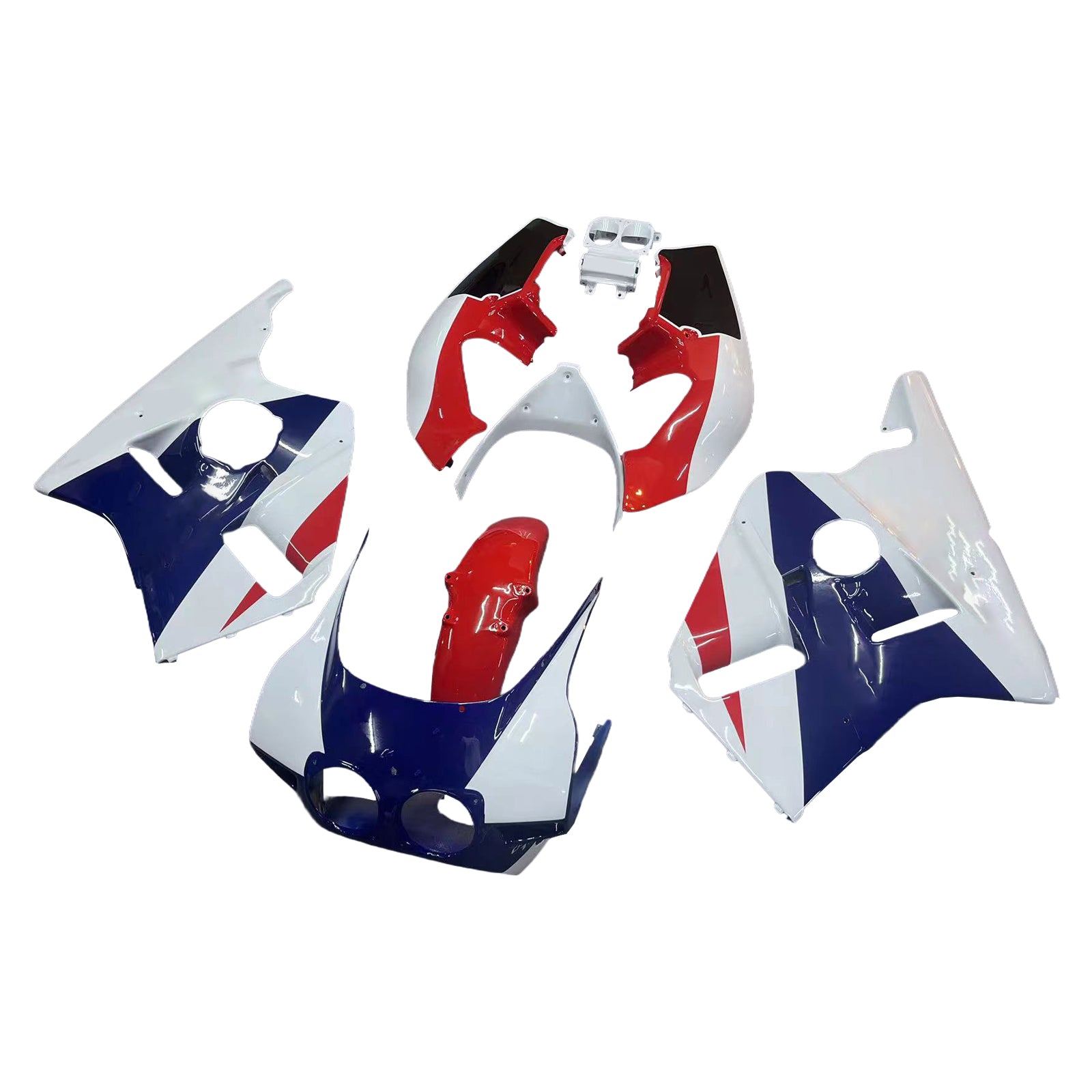 Amotopart Honda CBR400RR NC23 1987-1989 Fairing Kit Bodywork Plastic ABS