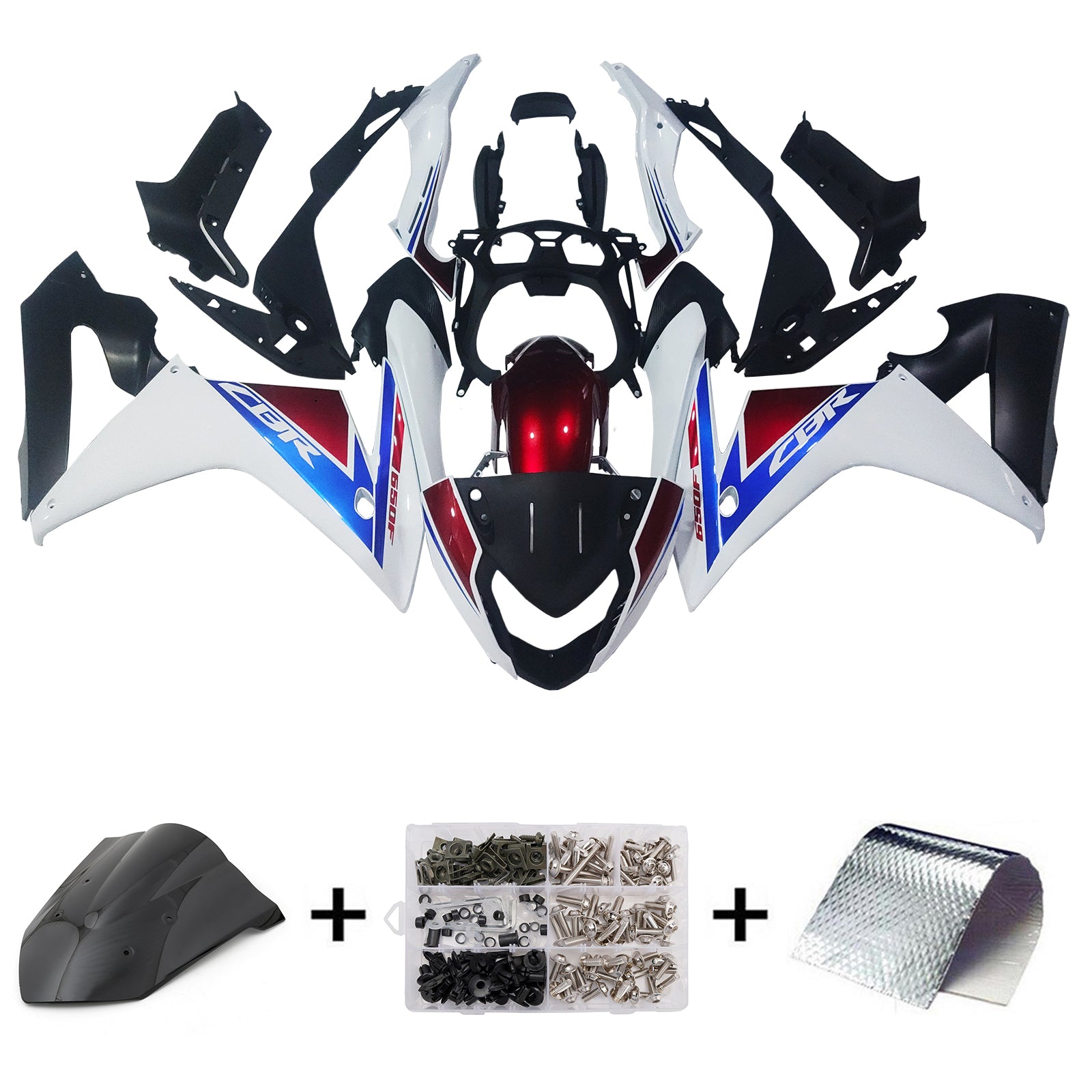 Honda CBR650F 2014-2016 Fairing Kit Bodywork Plastic ABS