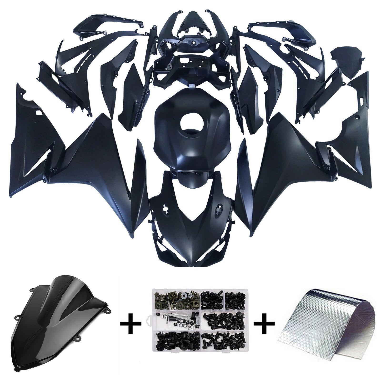 Amotopart Honda CBR500R 2019-2021 Fairing Kit Bodywork Plastic ABS