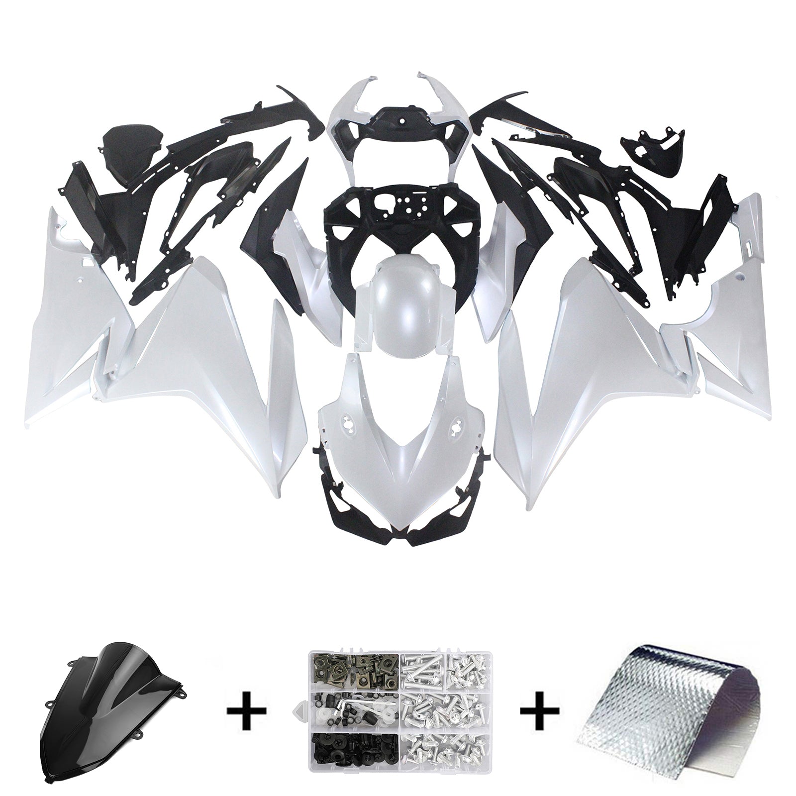 Amotopart Honda CBR500R 2019-2021 Fairing Kit Bodywork Plastic ABS