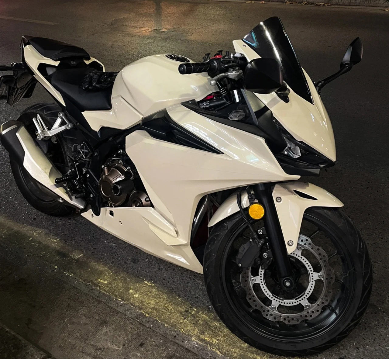Amotopart Honda CBR500R 2019-2021 페어링 키트 차체 플라스틱 복근
