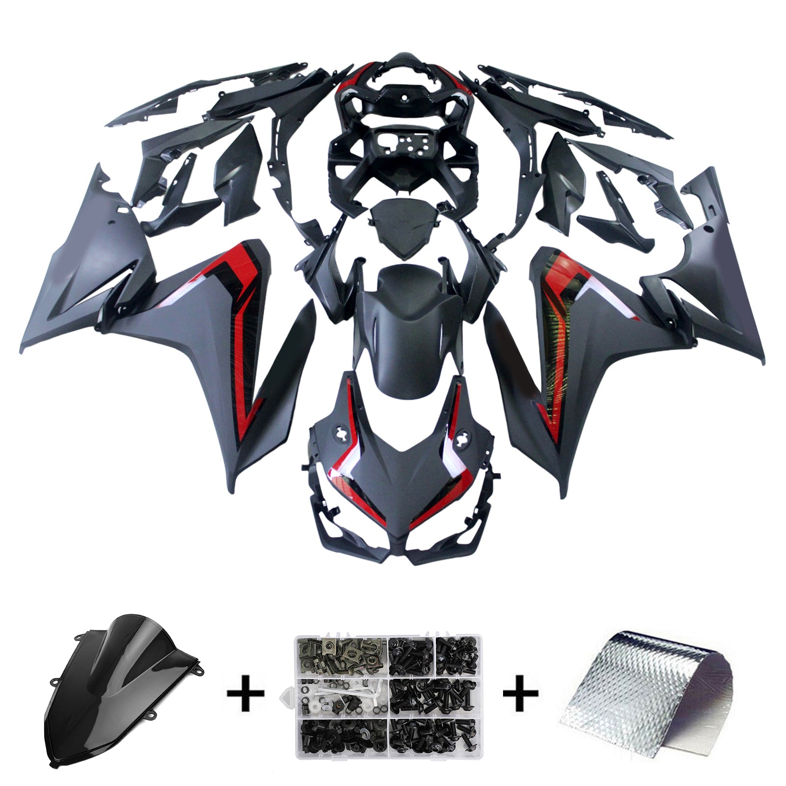 Amotopart Honda CBR500R 2022-2023 Fairing Kit Bodywork Plastic ABS