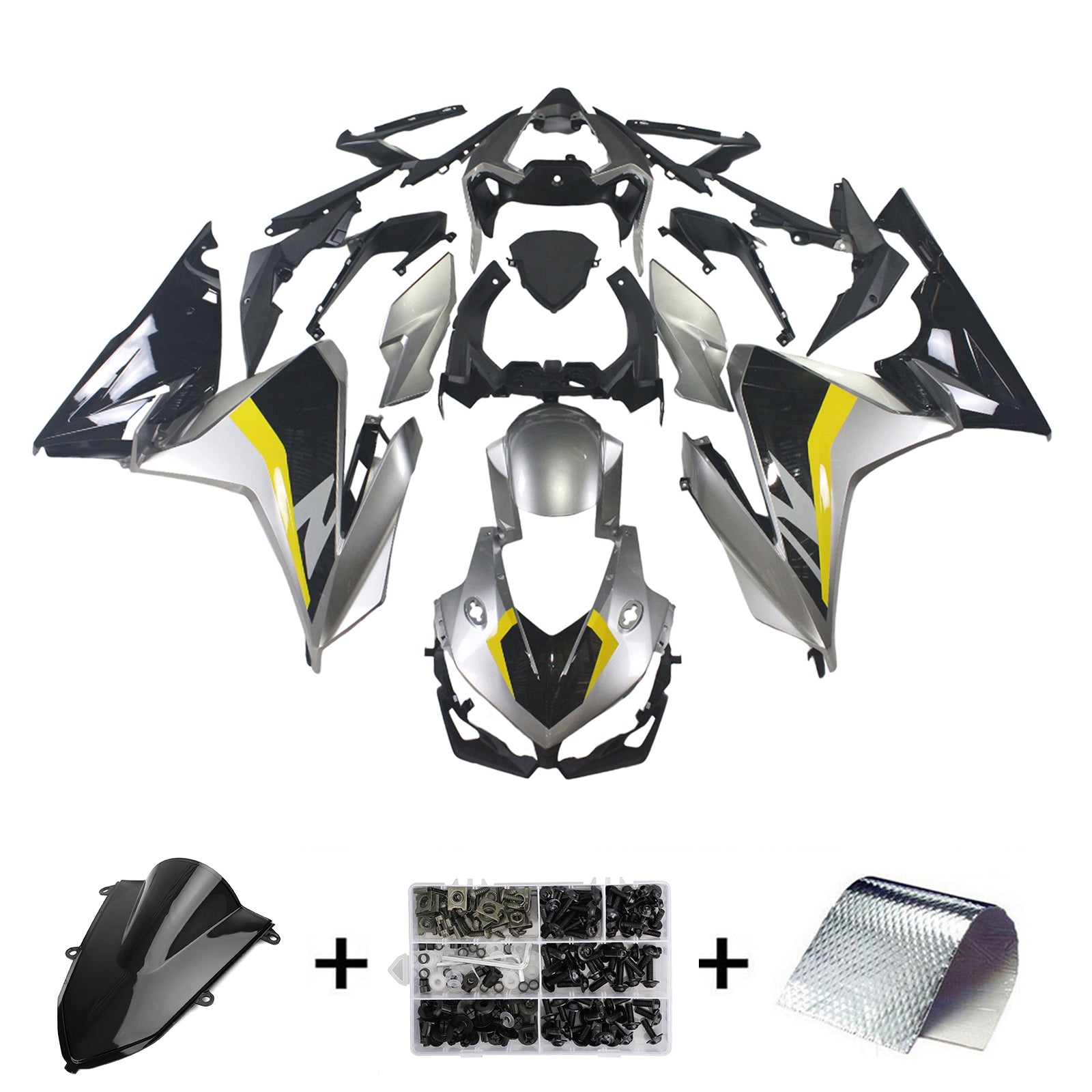 Amotopart Honda CBR500R 2022-2023 Fairing Kit Bodywork Plastic ABS