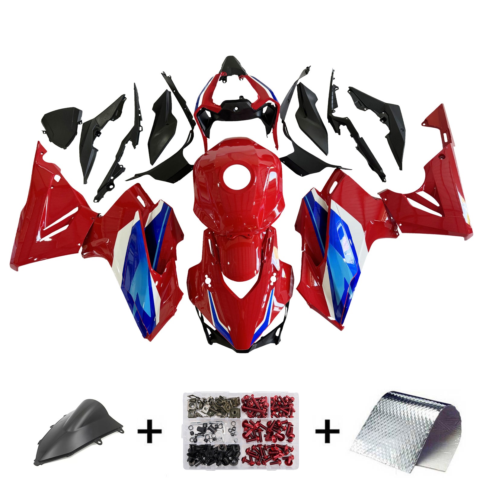Injection Fairing Kit Bodywork Plastic ABS For Honda CBR400R CBR500R 2024-2025