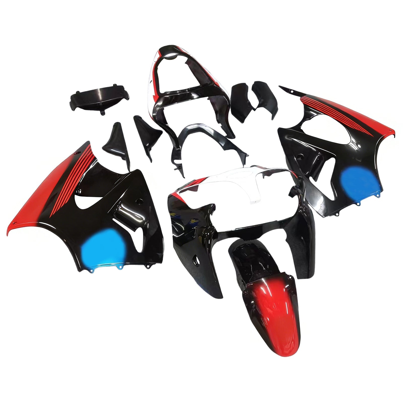 가와사키 ZX6R 636 2000-2002 ZZR600 2005-2008용 페어링 키트