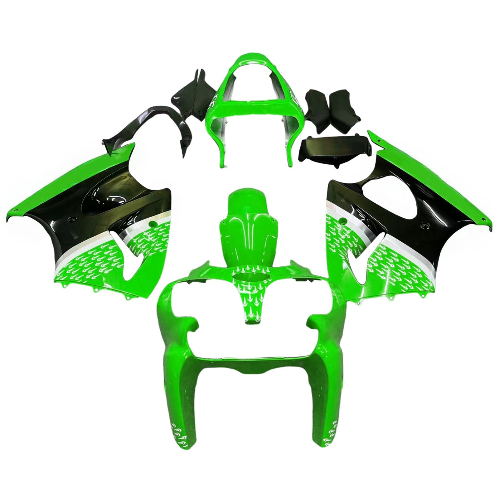 Fairing Kit For Kawasaki ZX6R 636 2000-2002 ZZR600 2005-2008